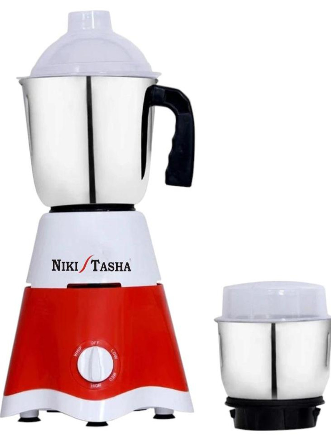 Image of NIKI TASHA ECO 750 W Mixer Grinder (RED 2 JAR 750 | 2 Jars | Red)