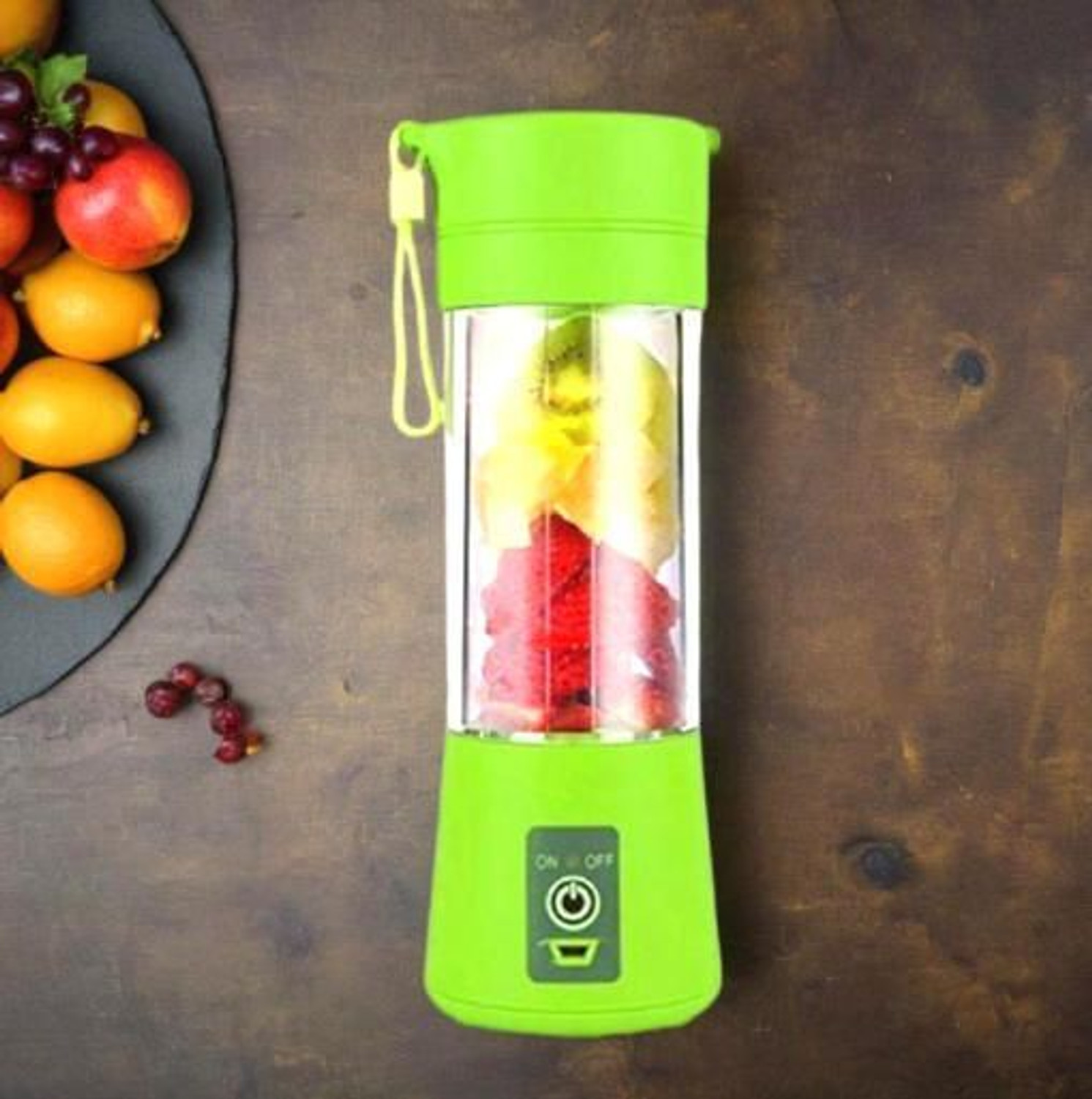 Image of JayGopalTrendz Electric Fruit Juicer Maker USB Rechargeable Mini Juicer Mixer GrinderRQ99 350 W Juicer Mixer Grinder