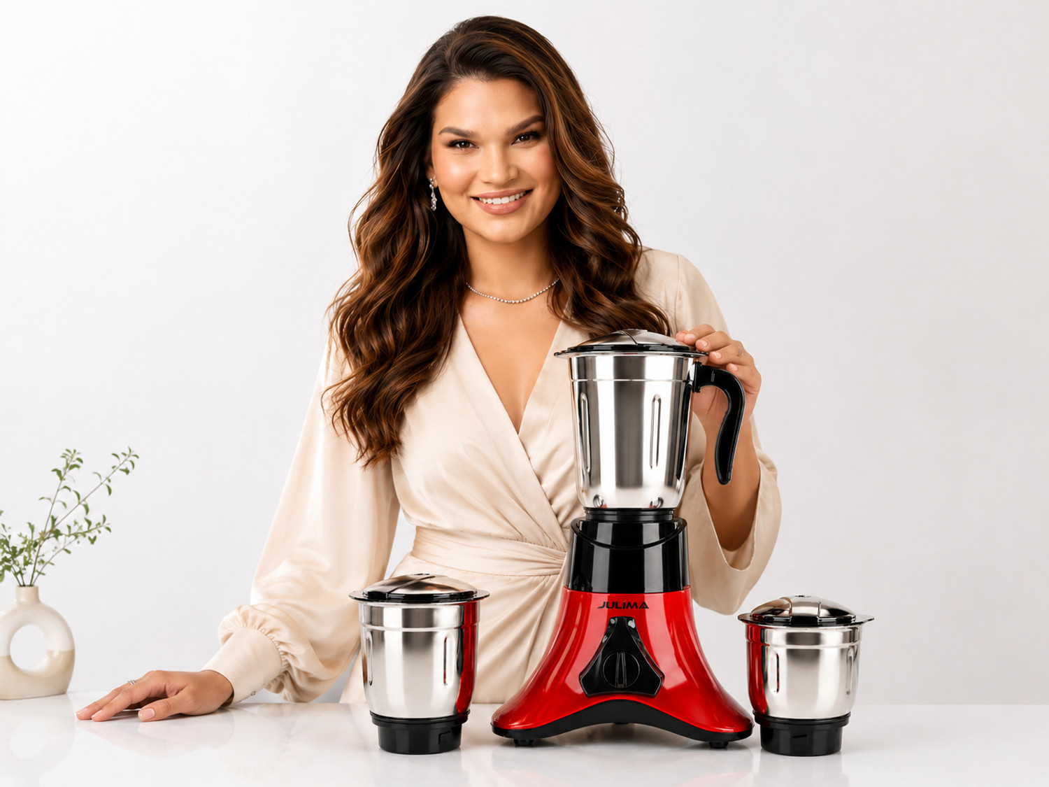 Image of JULIMA TriNova 750 W Juicer Mixer Grinder