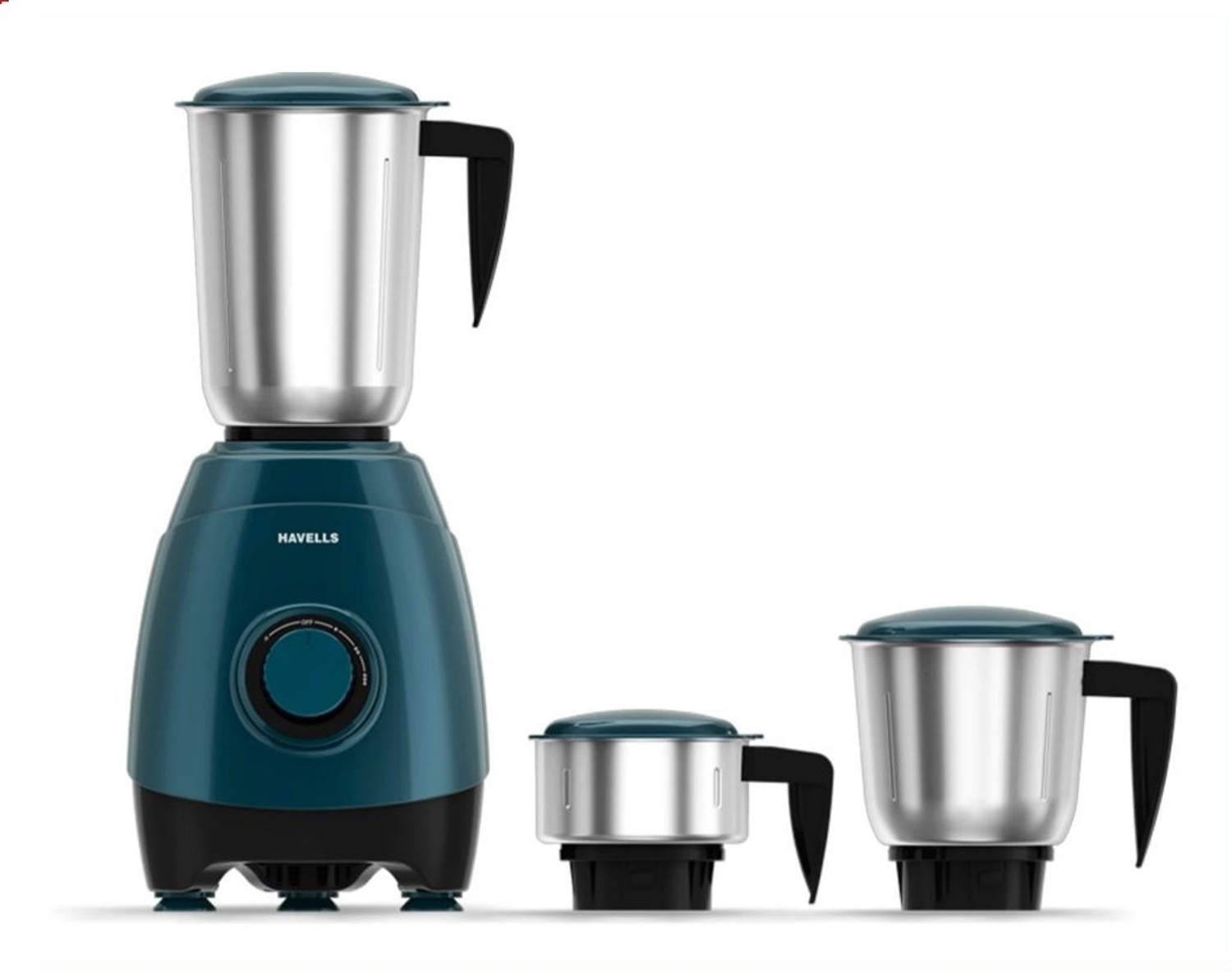Image of HAVELLS ESO 750 W Mixer Grinder (ESO 750 W ( Pack of 1) | 3 Jars | Green)
