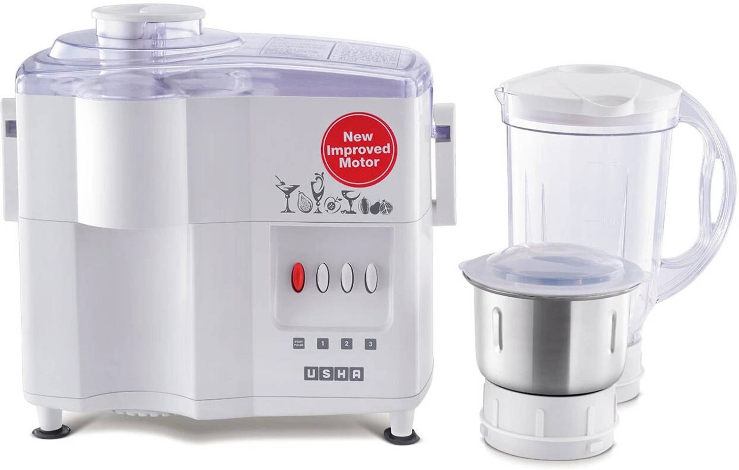 USHA JMG 3345 450 W Juicer Mixer Grinder — Juicers & Blenders