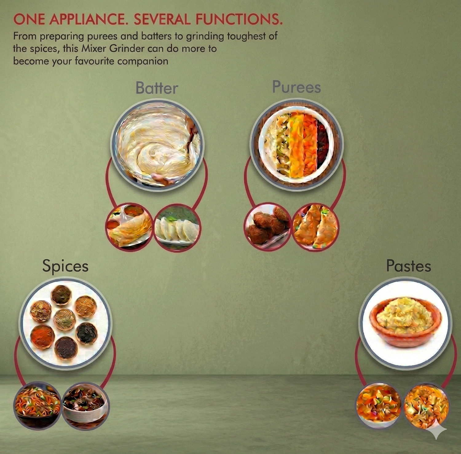 Image of fortuner 500W 500 W Juicer Mixer Grinder