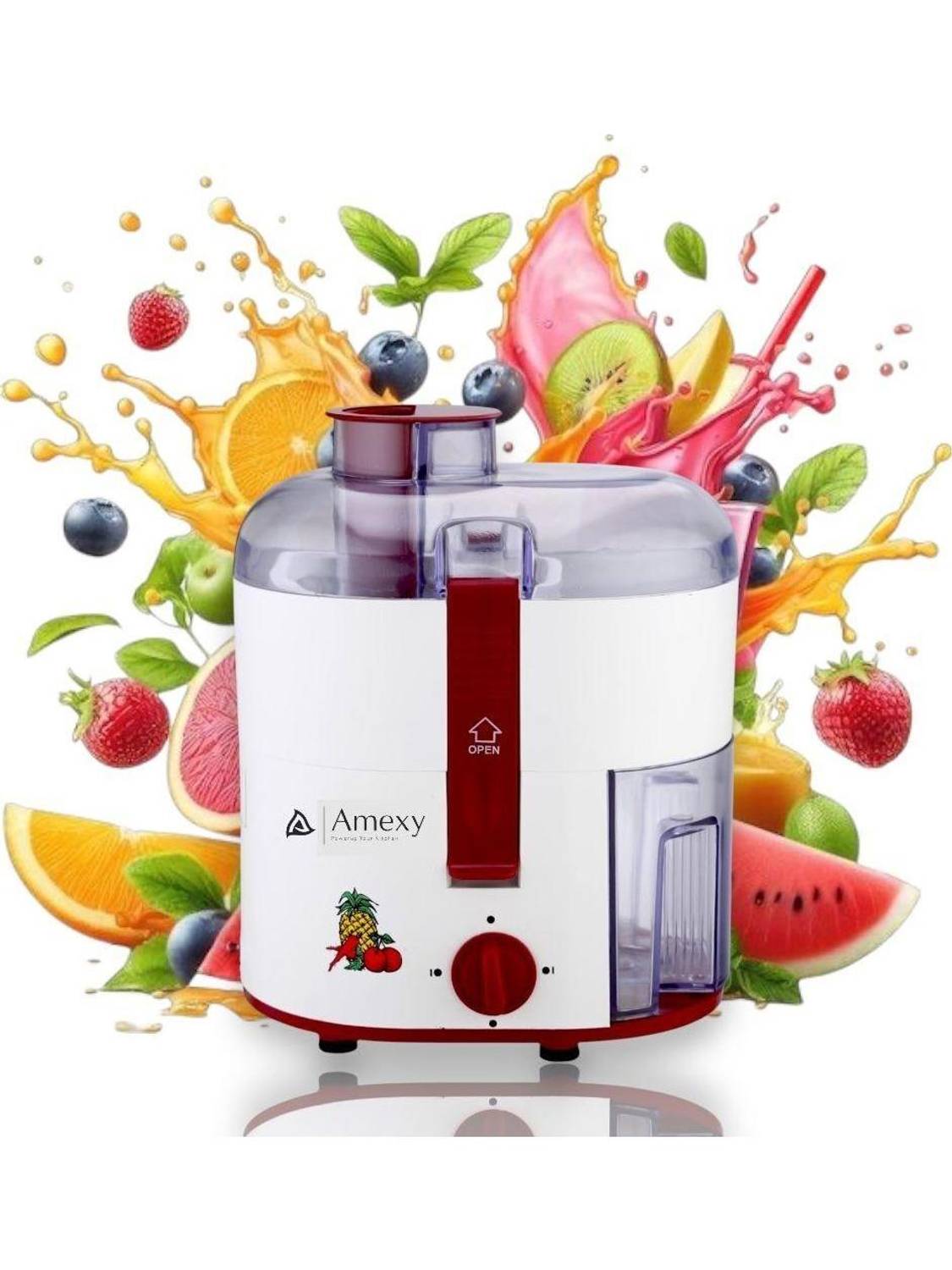 Amexy Juicer White Marry 750 W Juicer
