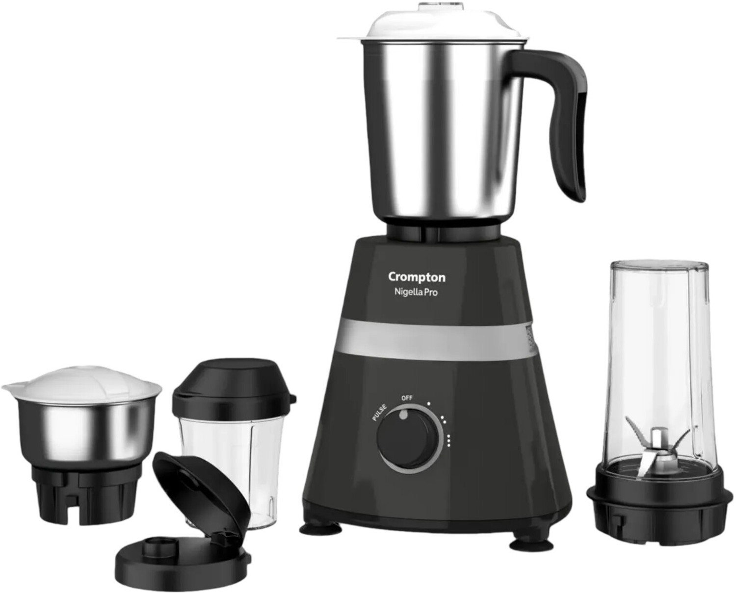 Image of Crompton LIFE ACTIVE SERIES NIGELLA PRO 500 W Mixer Grinder