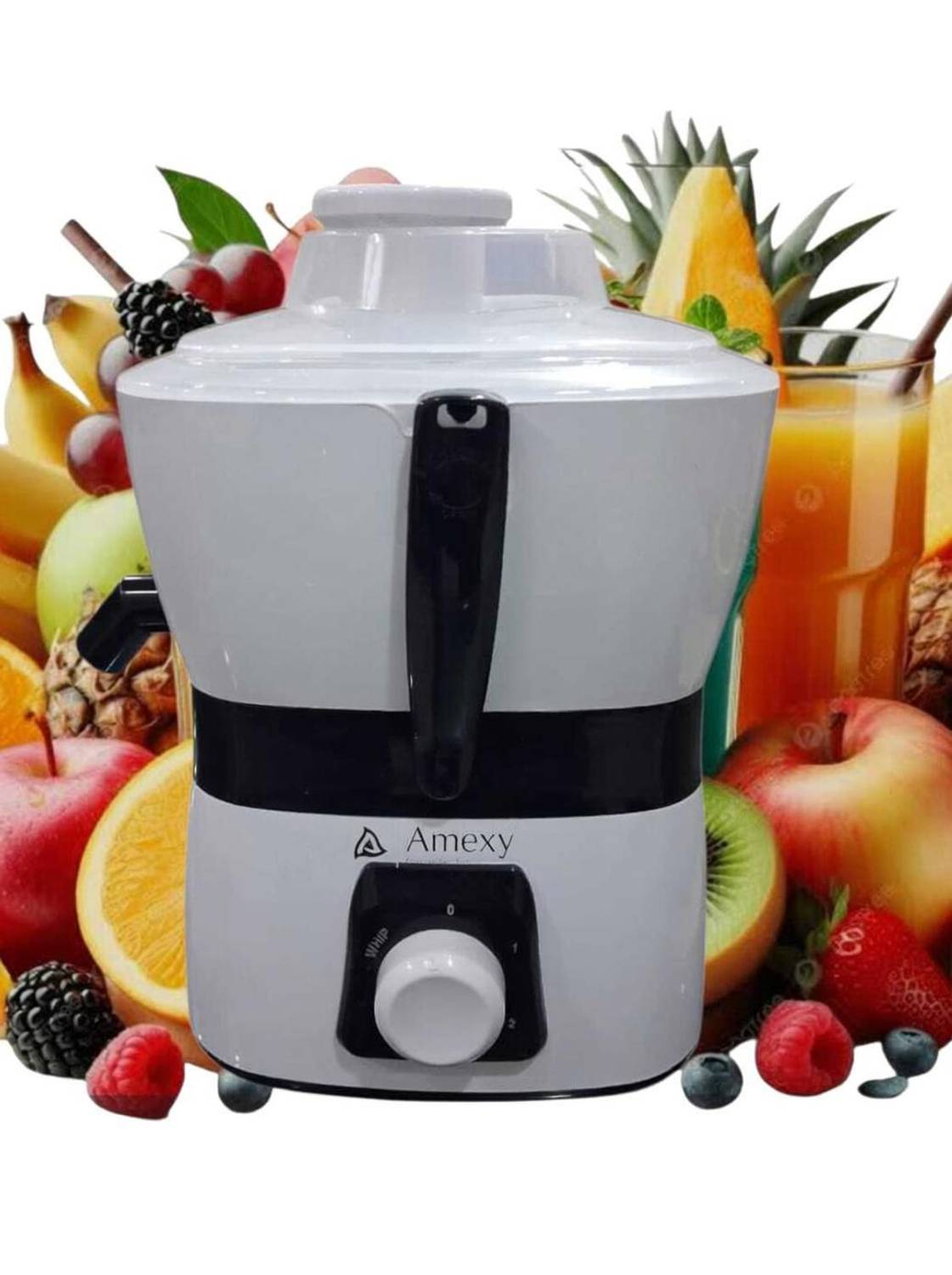 Amexy Juicer Dynamic Hybrid Motor Compact Modular Look 750 W Juicer