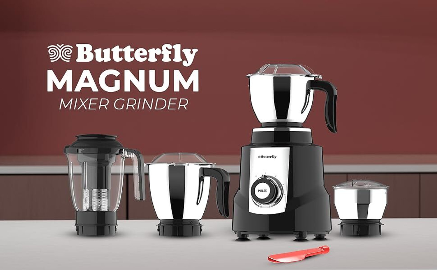 Image of Butterfly MAGNUM 4J 900 W Juicer Mixer Grinder