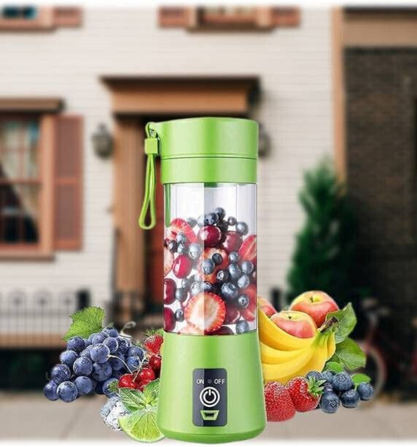 Image of JayGopalTrendz Electric Fruit Juicer Maker USB Rechargeable Mini Juicer Mixer GrinderDG278 350 W Juicer Mixer Grinder