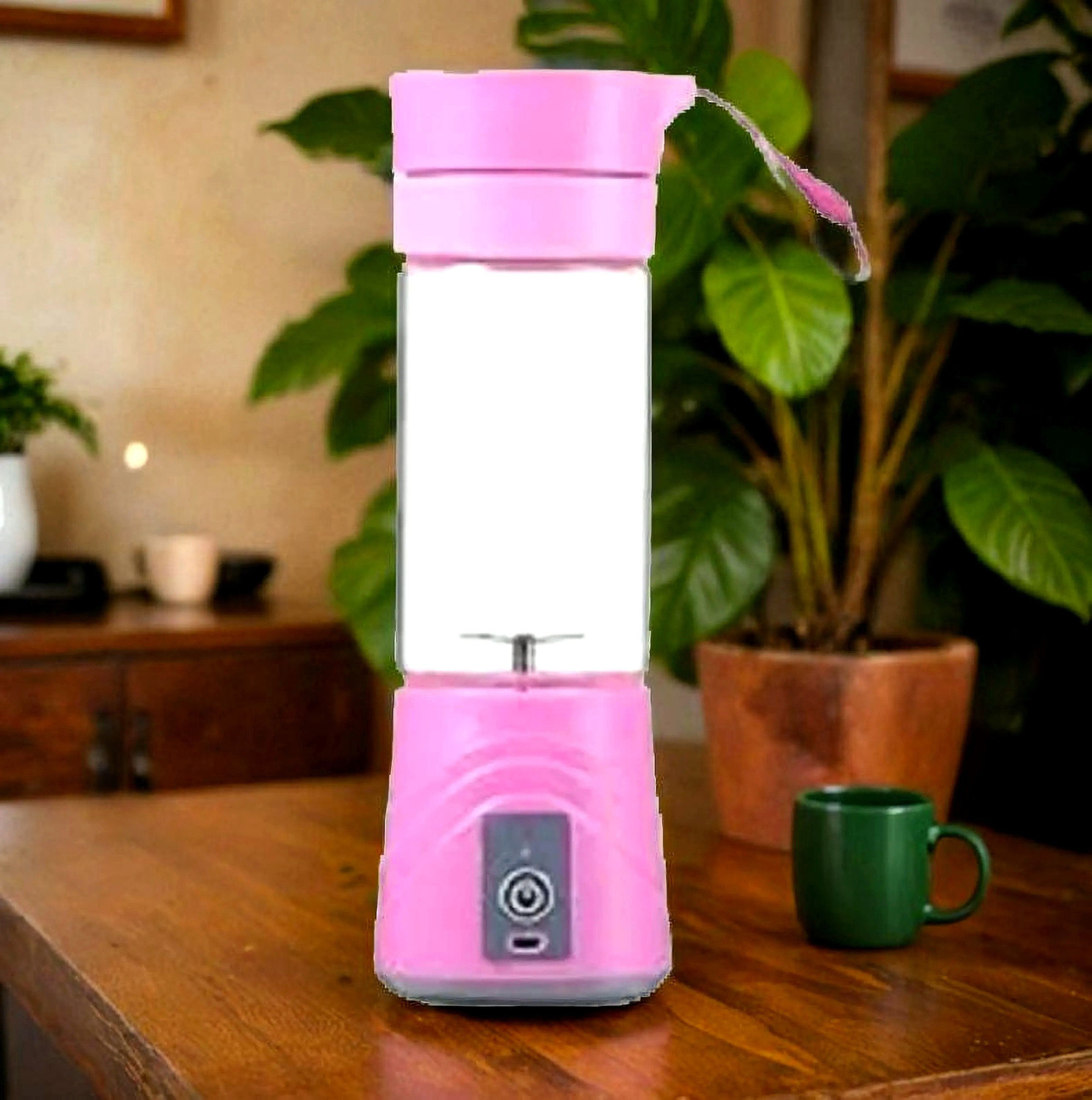 Image of JayGopalTrendz Electric Fruit Juicer Maker USB Rechargeable Mini Juicer Mixer GrinderZS464 350 W Juicer Mixer Grinder