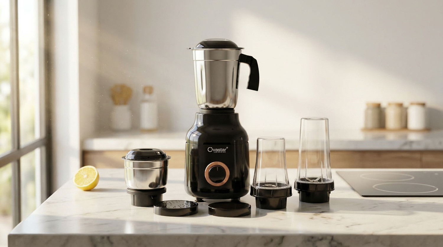 Image of ovastar international Nutri Mix 550 W Mixer Grinder