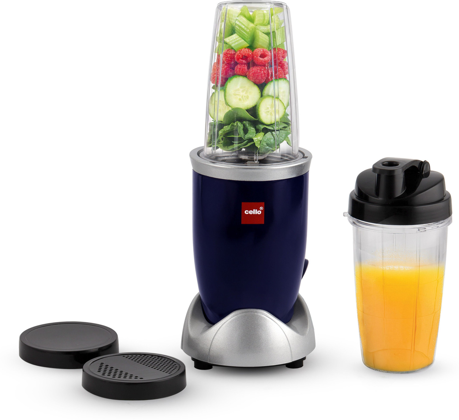 Image of cello Trion Nutri Maxx Pro 2J (1 Jar + Sipper Bottle) | Copper Motor, 2 Years Warranty 500 W Juicer Mixer Grinder