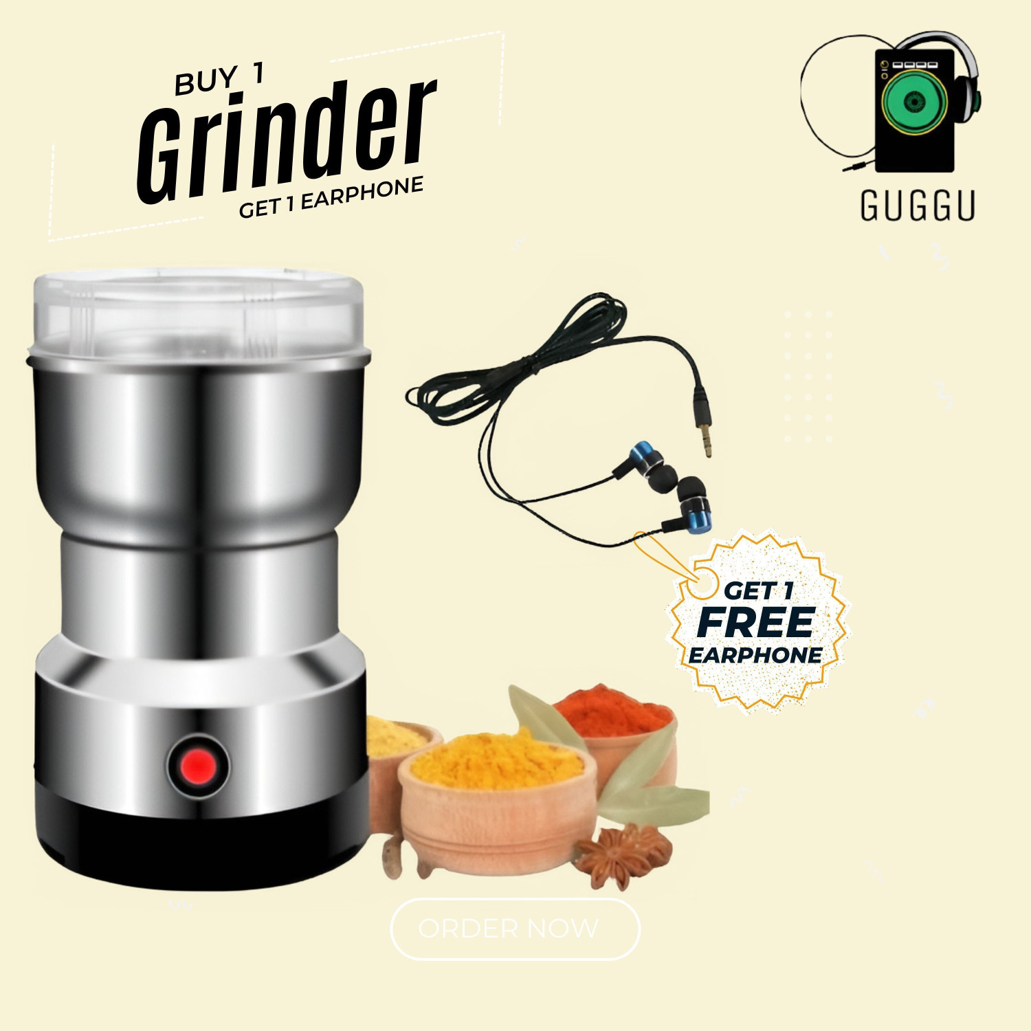 Image of JayGopalTrendz Grinder 350 W Mixer Grinder