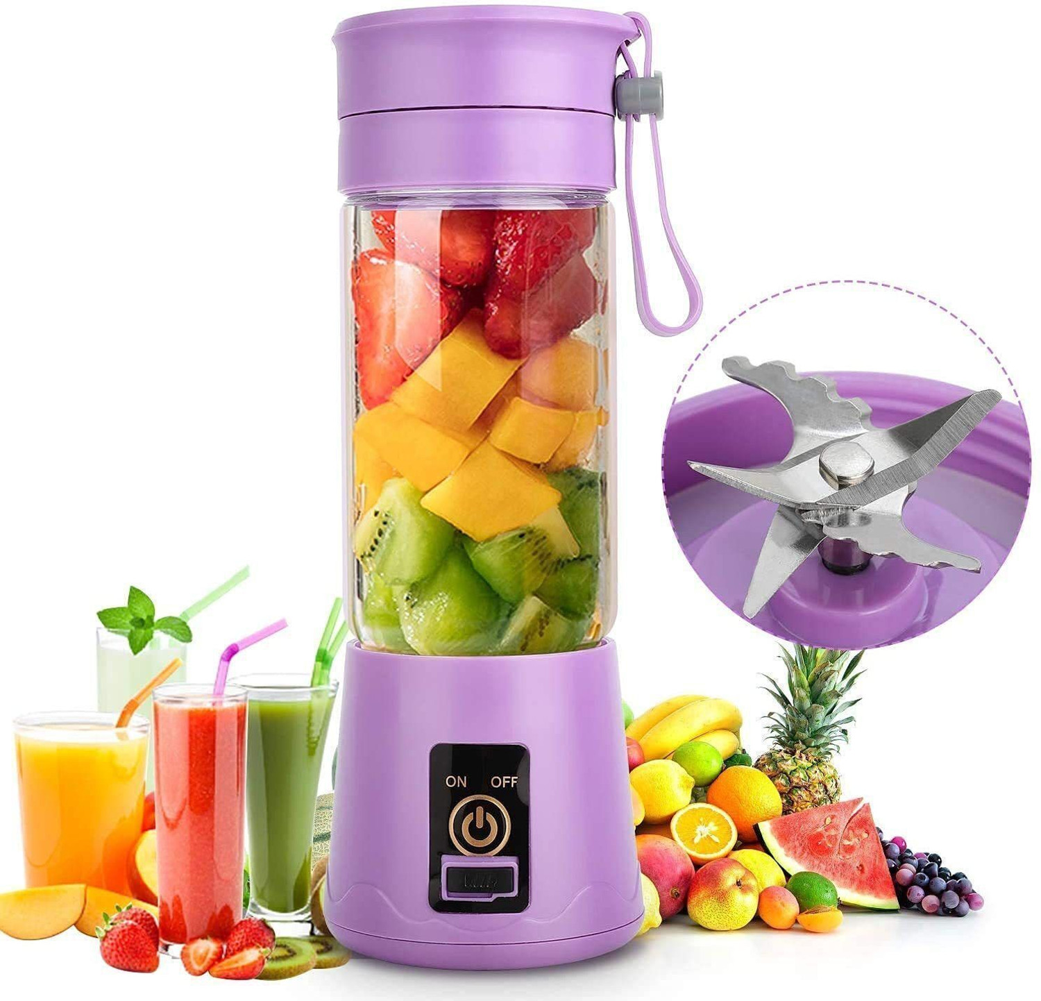 Image of JayGopalTrendz Pro Fruit Juicer 200 W Juicer Mixer Grinder