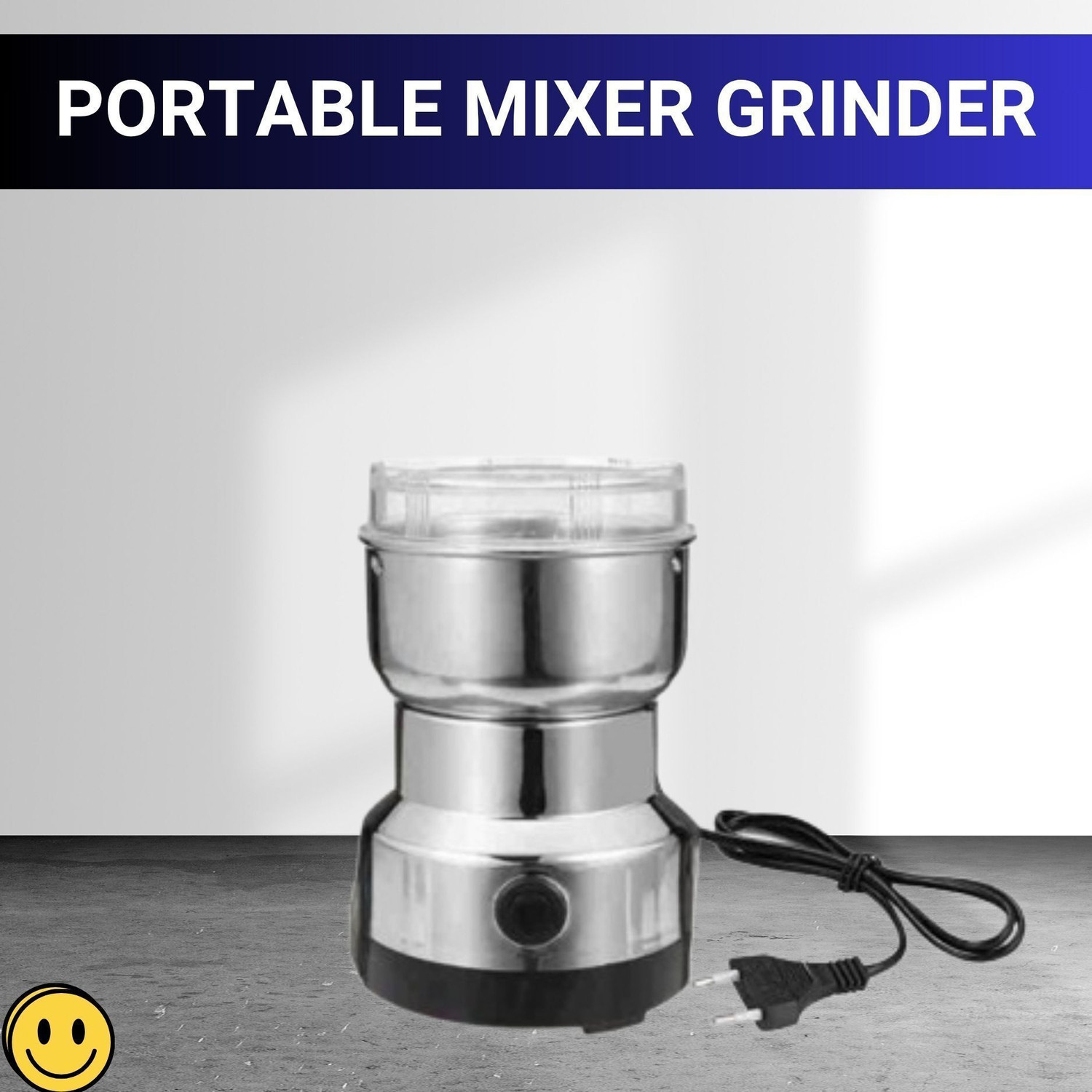 Image of VIJYONICS Electric Coffee and Spice Grinder, Stainless Steel 220 W Mixer Grinder
