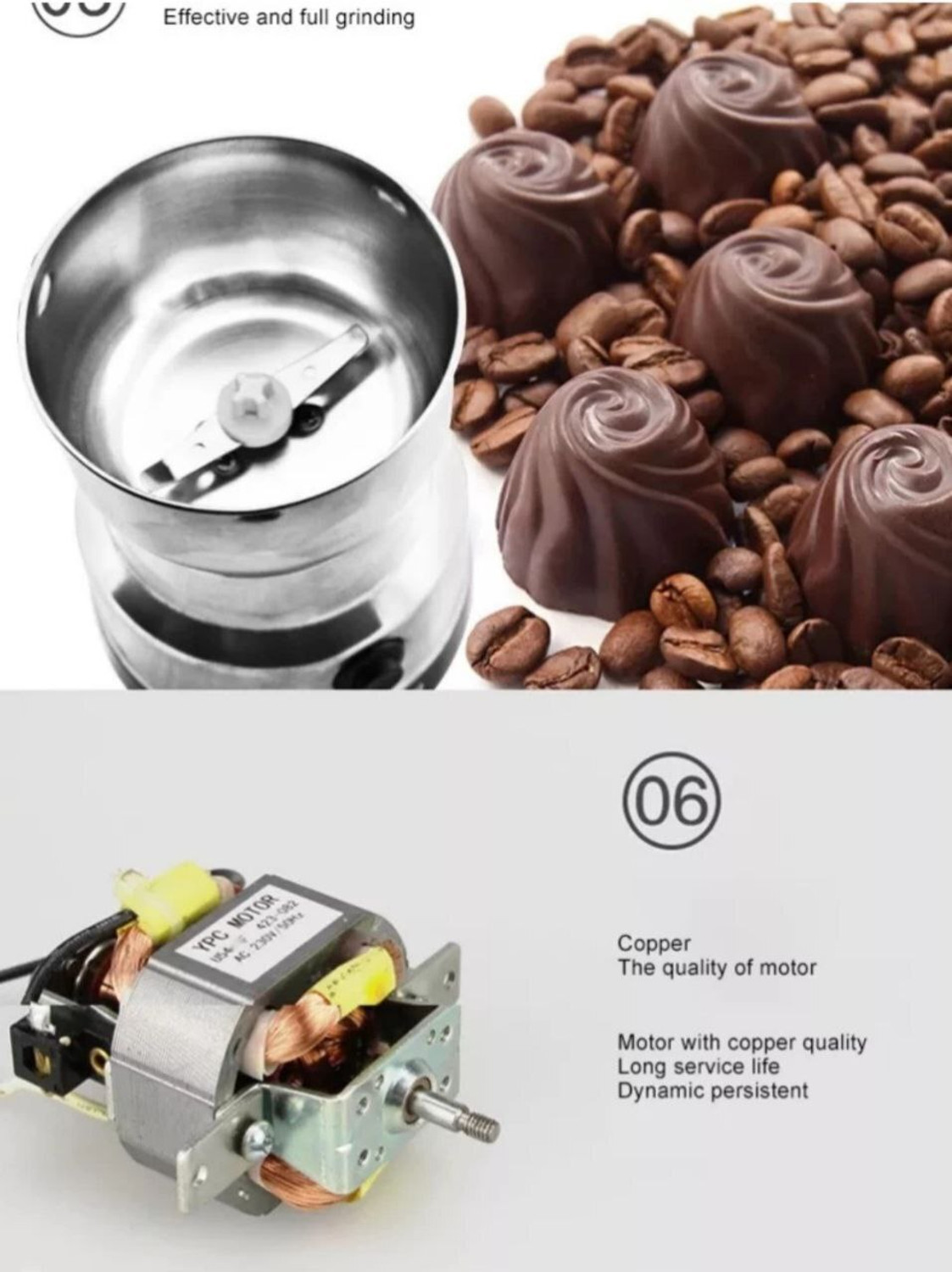 Image of Sedoka Stainless Steel Bowl & Metal Blade 150 Mixer Grinder (1 Jar, White) 300 W Mixer Grinder