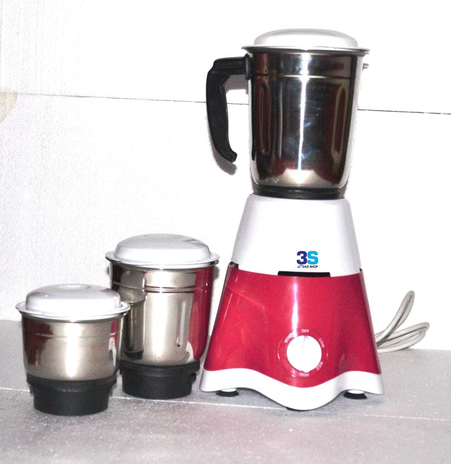 Image of 3S eDAD SHOP Classic Series 550 W Juicer Mixer Grinder