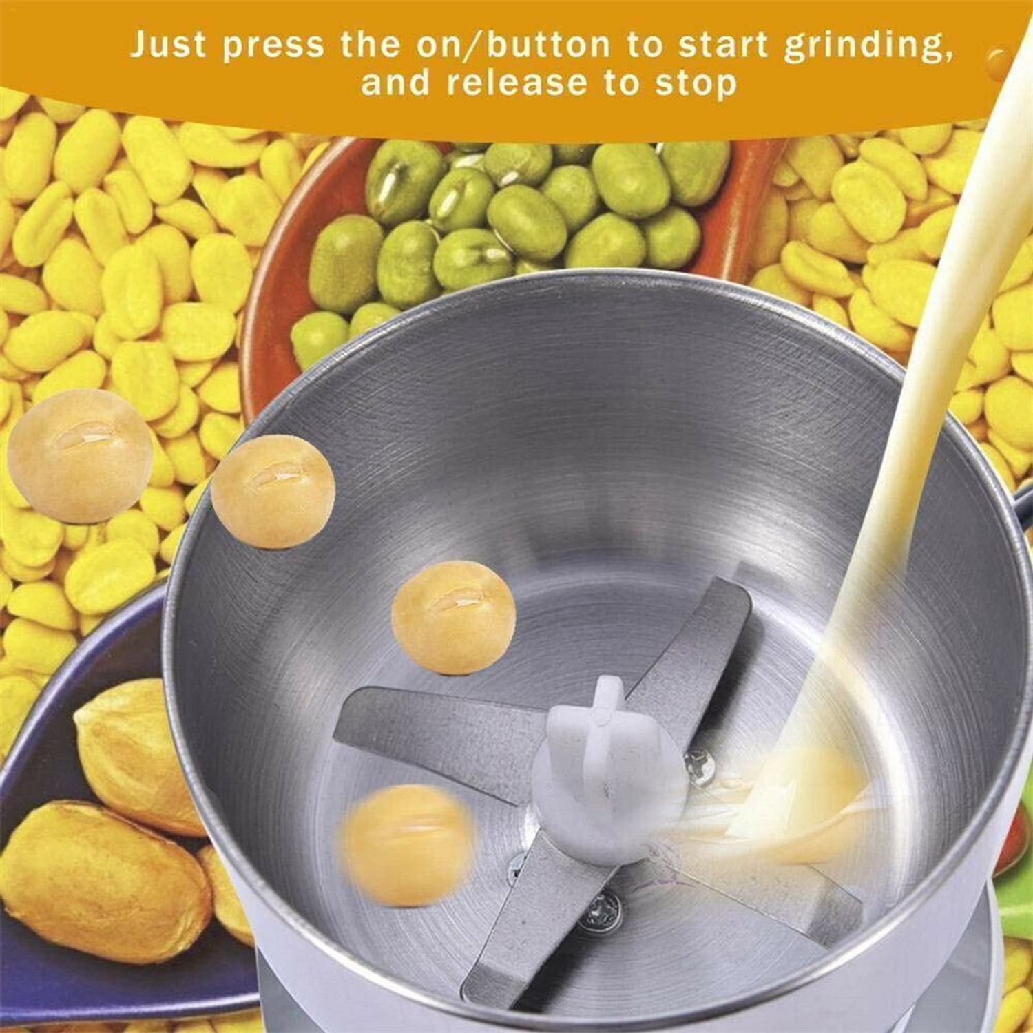 Image of Elvara creations Household Grinder W300 Juicer Mixer Grinder gr277 300 W Juicer Mixer Grinder