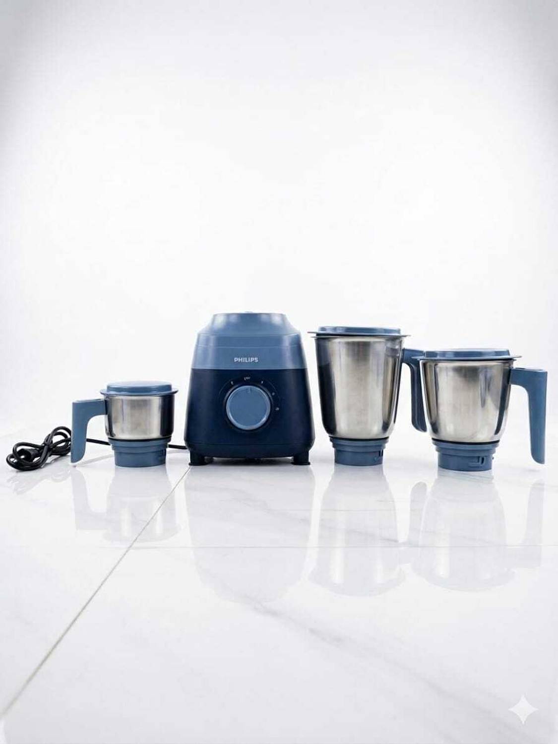 VELVETBLEND 688001005281 500 W Mixer Grinder (HL/1000/02 3 Jars