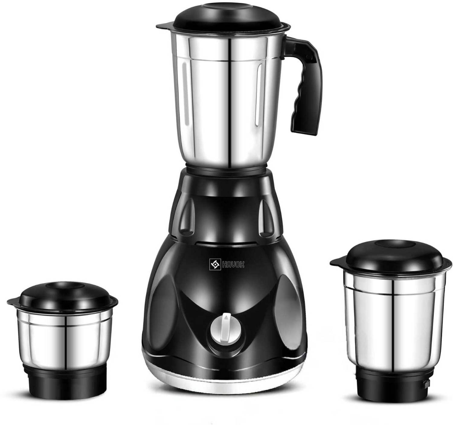 Havok 750 Watt Juicer Mixer Grinder with 3 Jars for Grinding 750