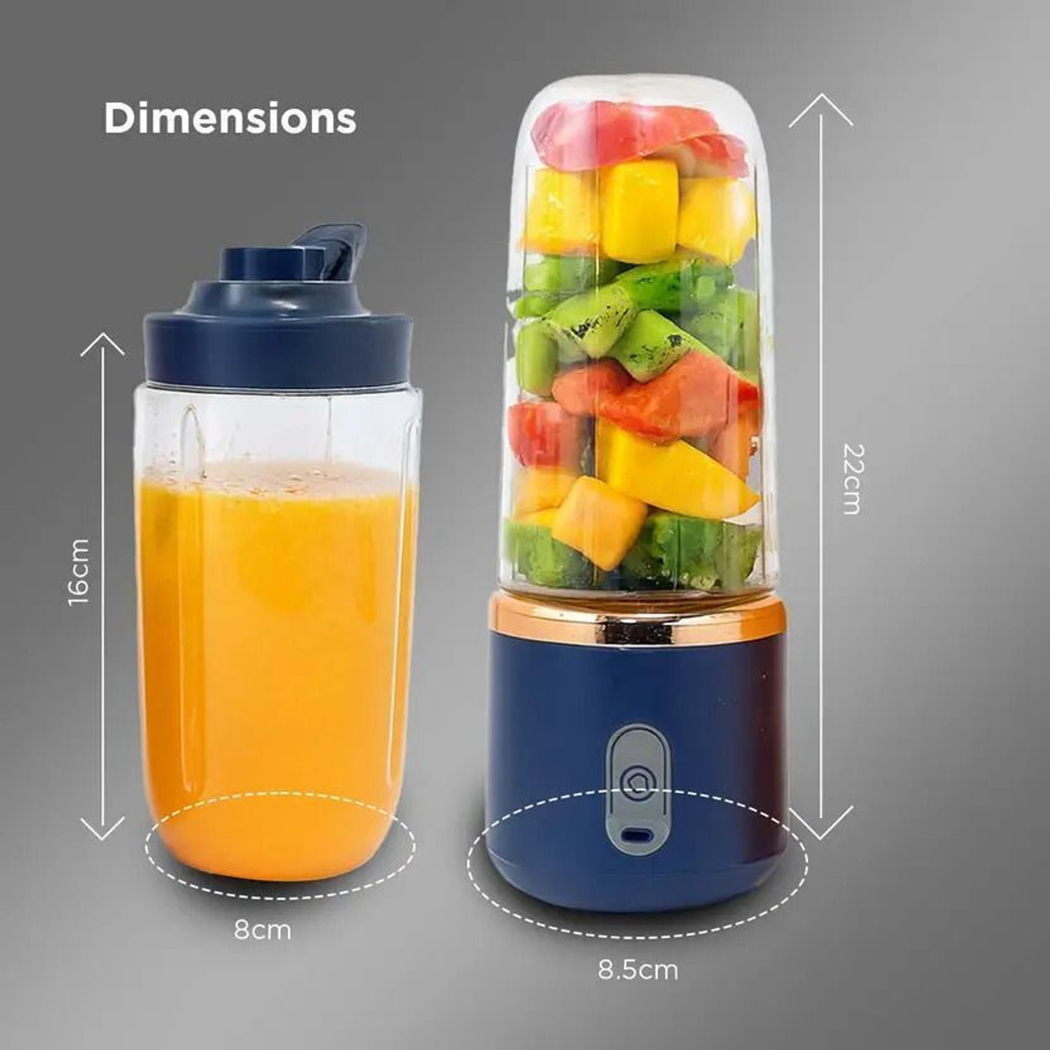 Image of HSH GOLDI Performance Series 300 W Juicer Mixer Grinder