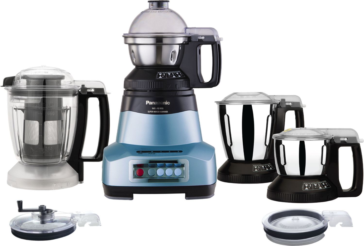 Image of Panasonic MX-AE486 Heavy Duty Monster Series 23000-RPM Powerful 2000 W Mixer Grinder