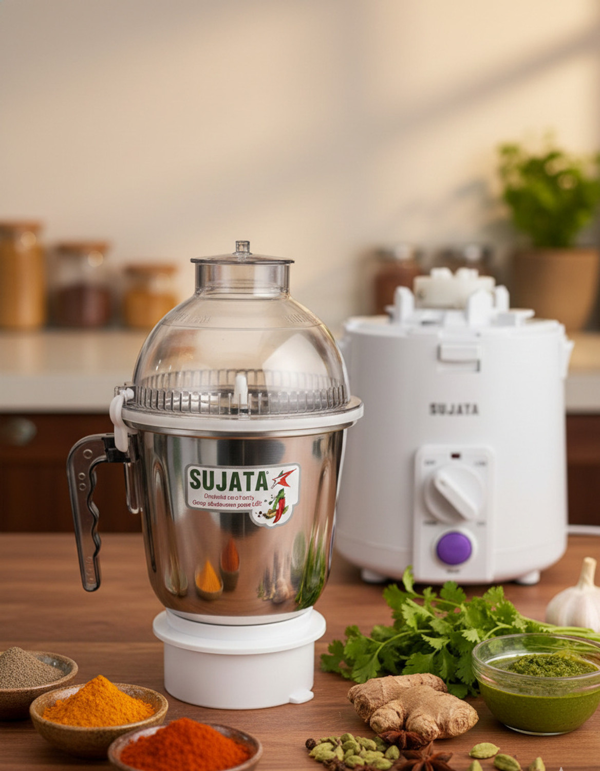 Image of SUJATHA Dome Jar Compatible with Sujatta Mixer Juicer Jar