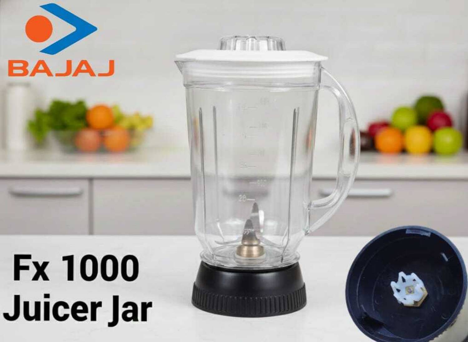 BAJAJ FX 1000 & Morphy Richards 1000 w Food Processor JUICER jar