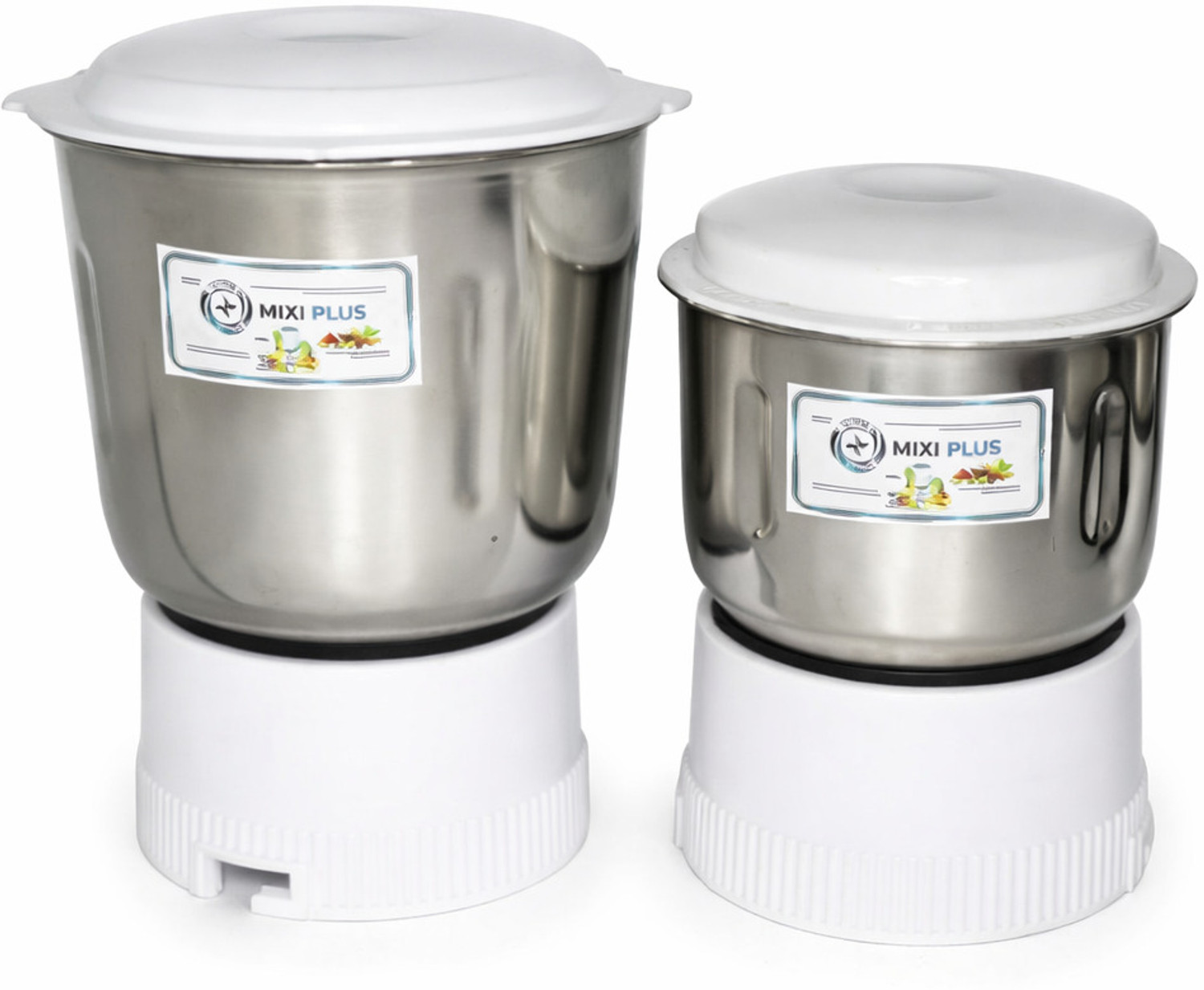 Image of MIXI PLUS Jmg Medium Jar 800ml with chutney jar 400ml Mixer Grinder Models (1200ml) Mixer Juicer Jar