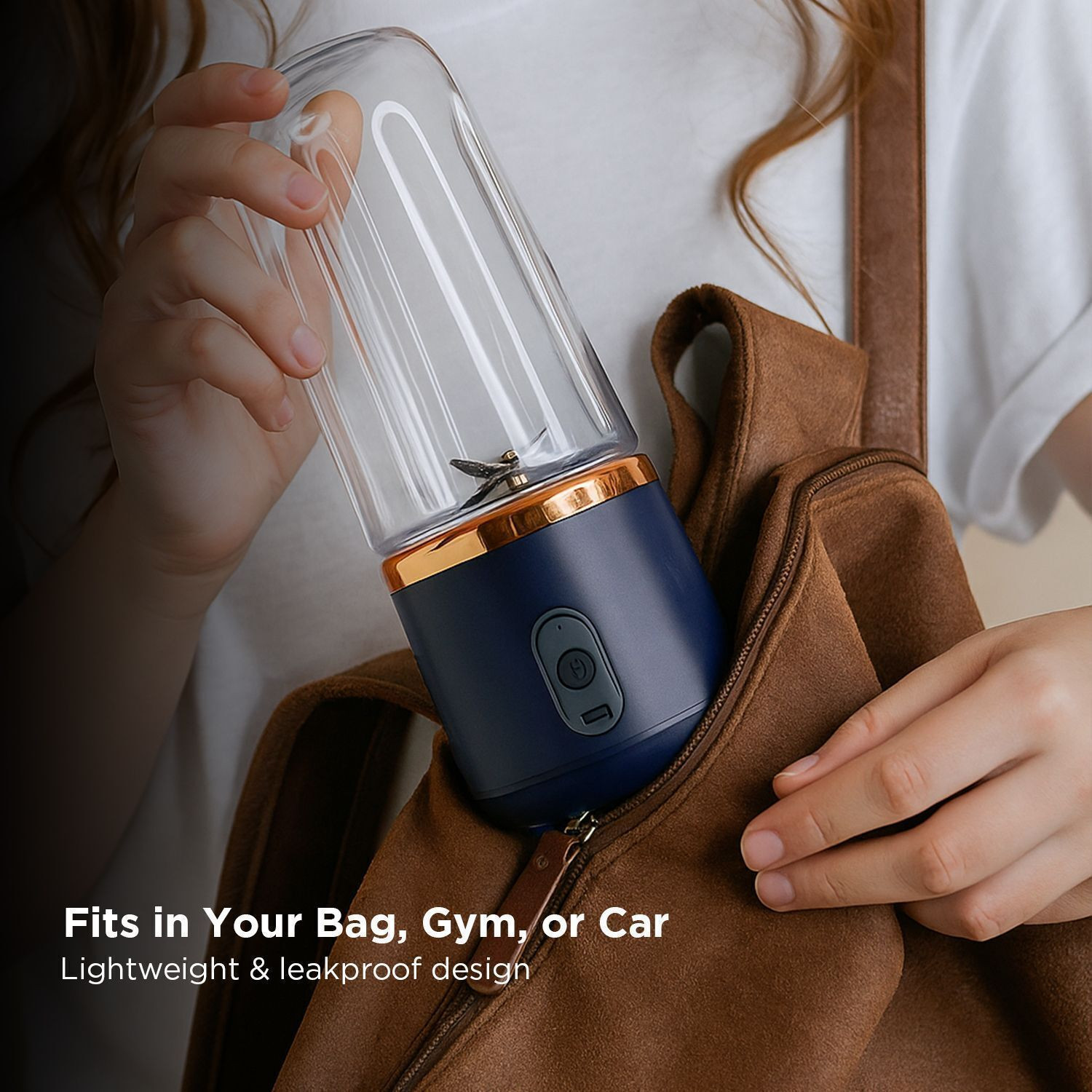 Image of Elvara creations Rechargeable Portable Blender for Smoothie and juices 105 W Juicer Mixer Grinder
