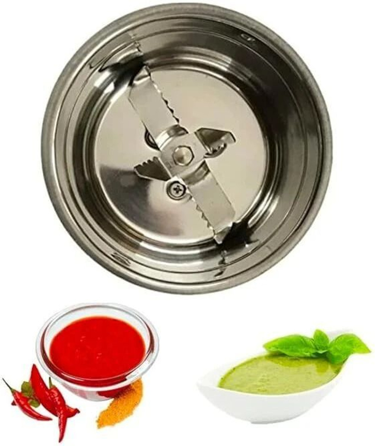 Image of Khileri mixer grinder chutney masala jar quality jar 500ml small jar Mixer Juicer Jar