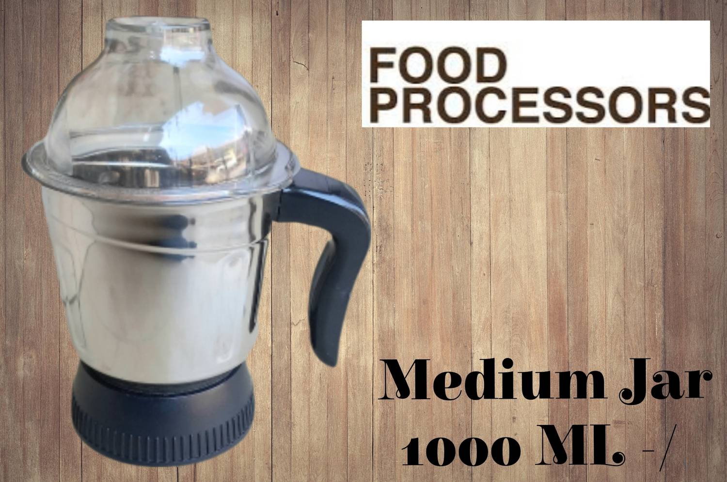 BAJAJ FOOD PROCESSOR - 1000W [ FX-1000 Model ] MULTIMIX - Medium Jar Mixer Juicer Jar