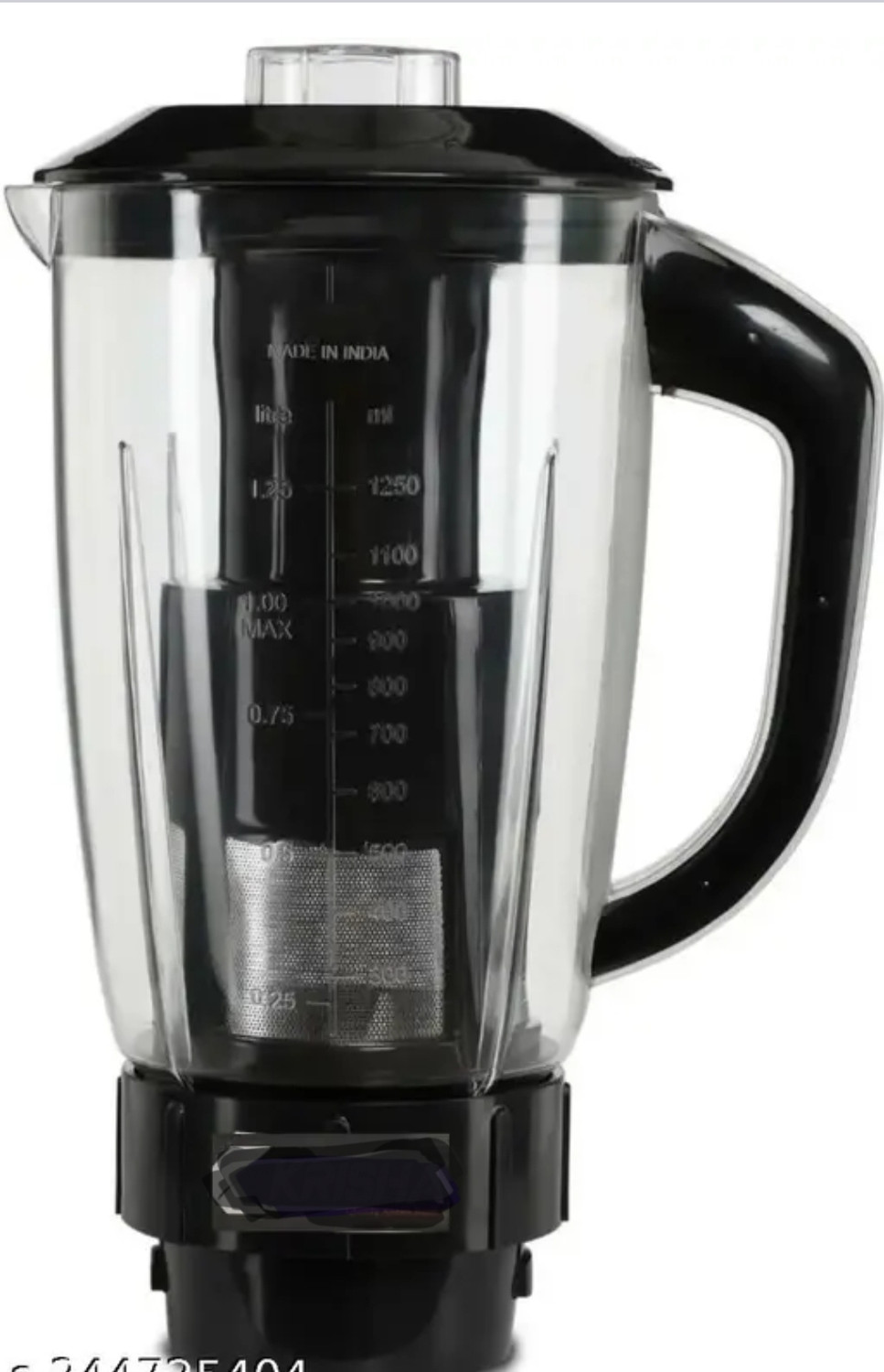 Image of owo kitchen Heavy Duty Chutney Jar, 1 Medium Jar, 1 Large Juicer Jar Mixer Juicer Jar Mixer Juicer Jar
