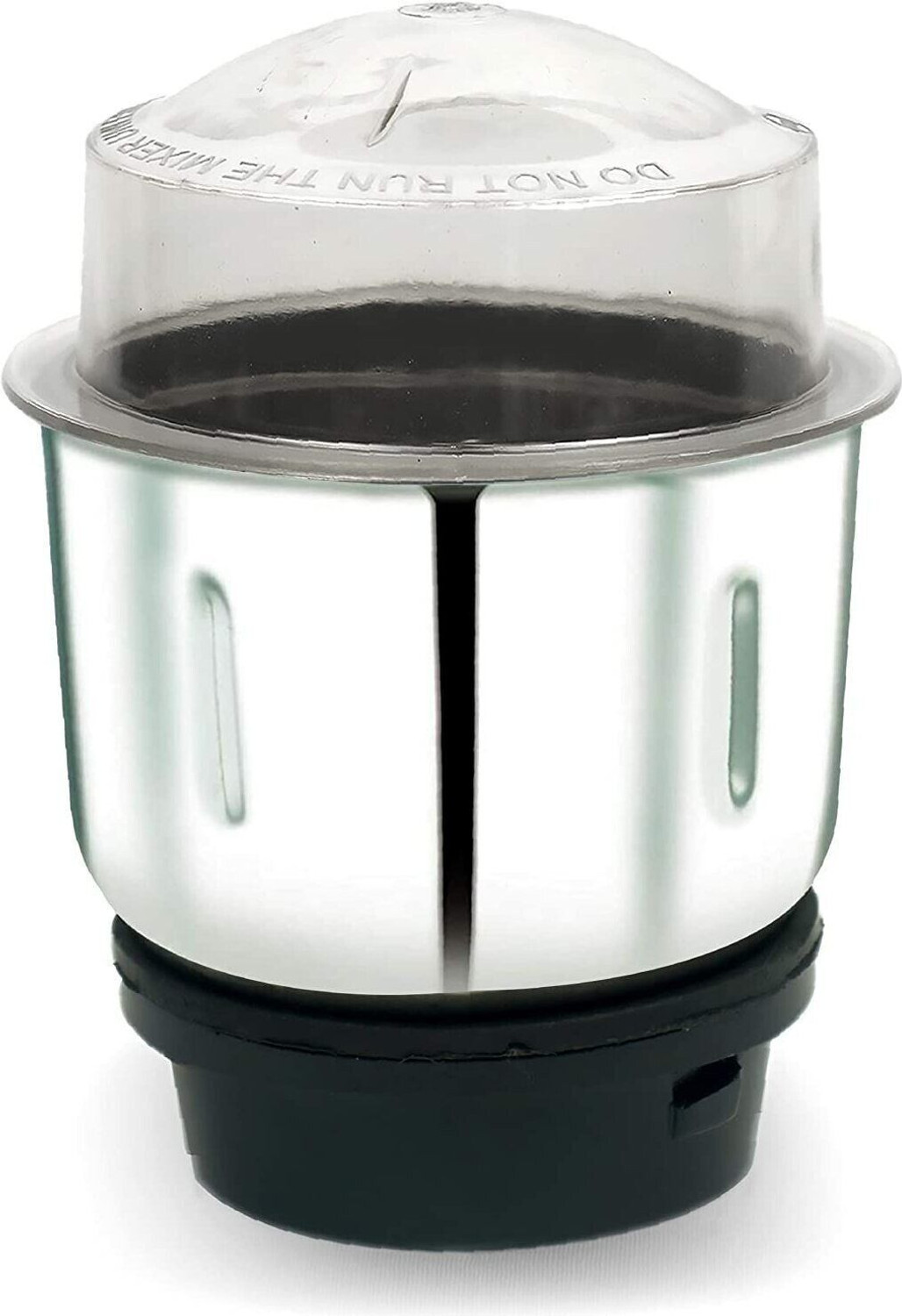 Image of KEVRIZ 500 ML Steel Mixer Grinder Dry jar with lid Chutney Mixer Juicer Jar Mixer Juicer Jar (500 ml)