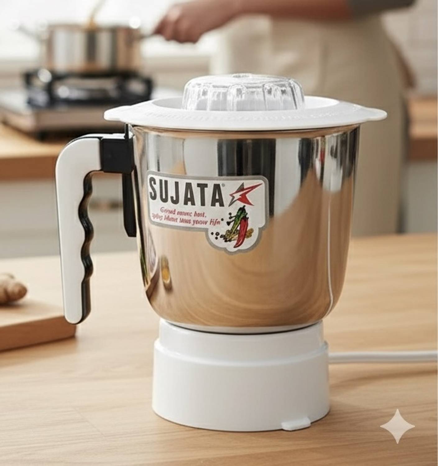 SUJATA Medium Grinder Ripit Jar Mixer Juicer Jar