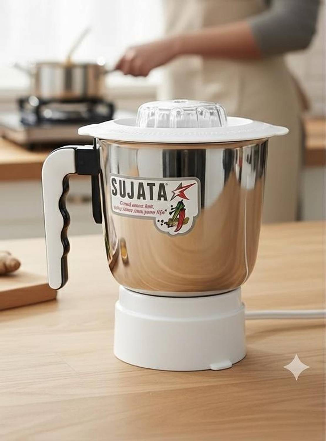 SUJATA Medium Grinder Ripit Jar Mixer Juicer Jar