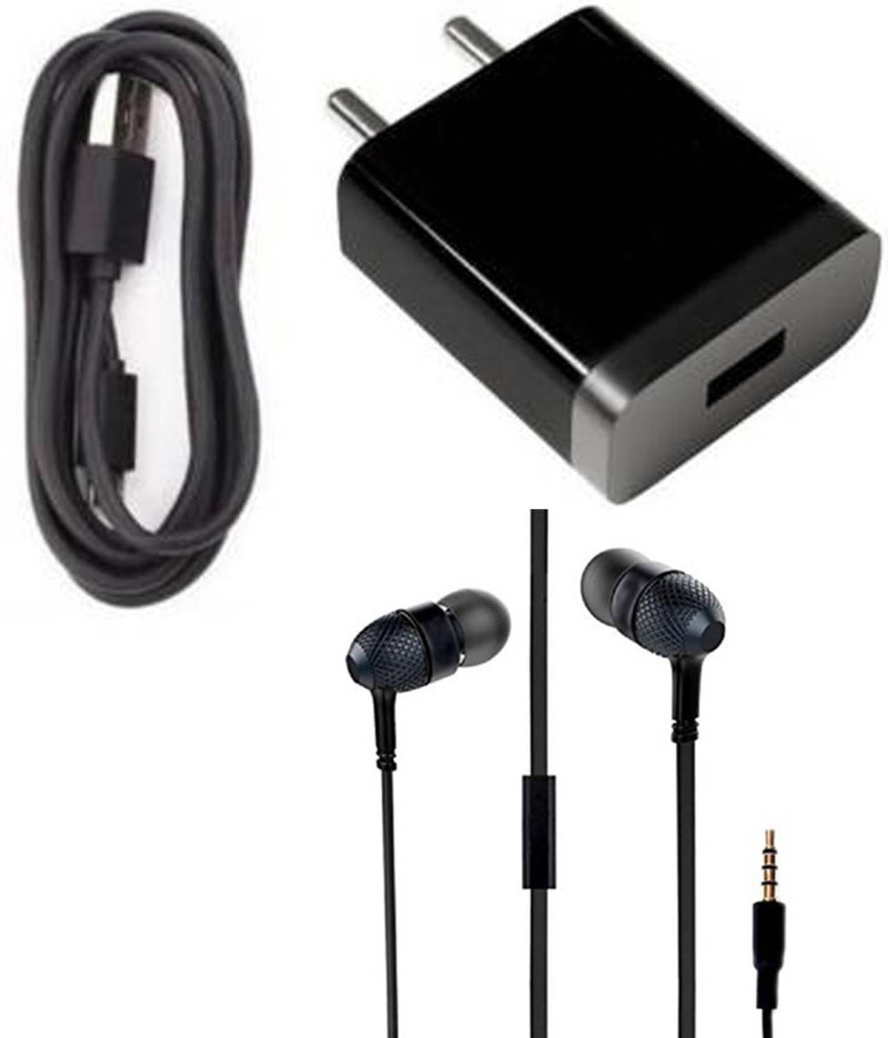 Badger Wall Charger Accessory Combo for Xiaomi Redmi 6A, Xiaomi Redmi 7A, Xiaomi Redmi Note 5 Pro, Xiaomi Redmi Note 6 Pro, Xiaomi Redmi 5, Xiaomi Redmi Note 4, Xiaomi Redmi Note 5,Xiaomi Redmi 7, Xiaomi Redmi 6 Original Adapter Like Wall Charger, Mobile Power Adapter, Fast Charger, Android Smartphone Charger, Battery Charger, High Speed Travel Charger With 1 Meter Micro USB Cable Charging Cable Data Cable