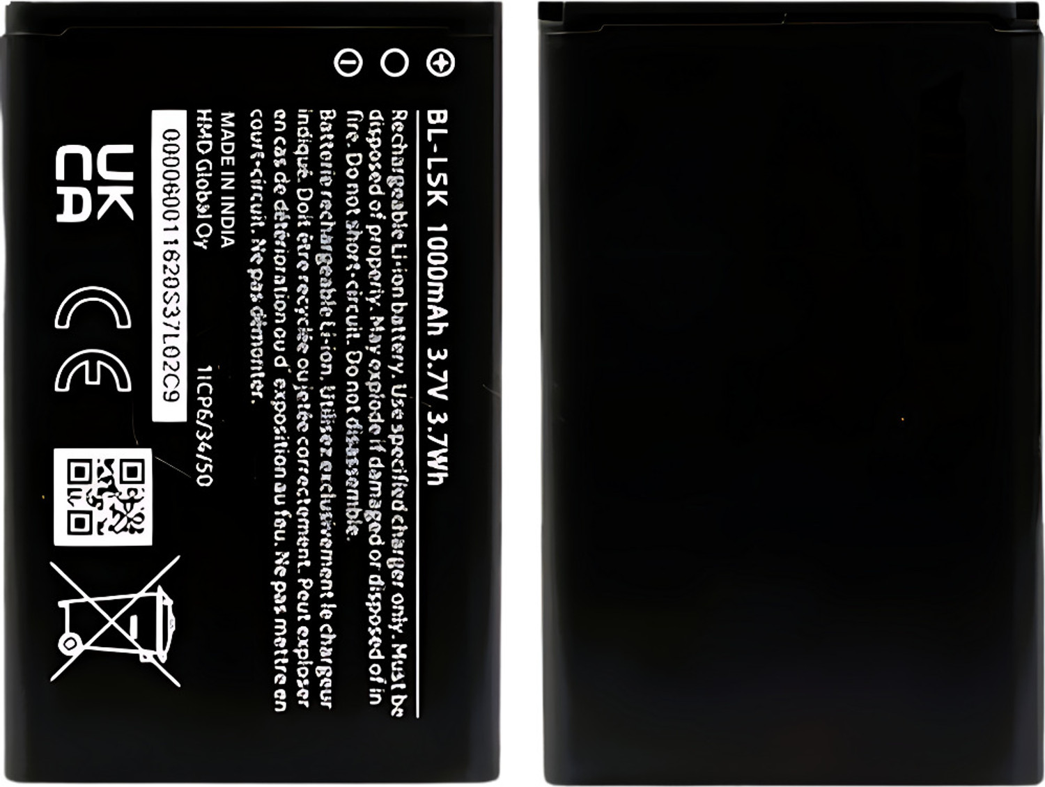 Image of plugkit Mobile Battery For Nokia 105 SS 2023::110 2023