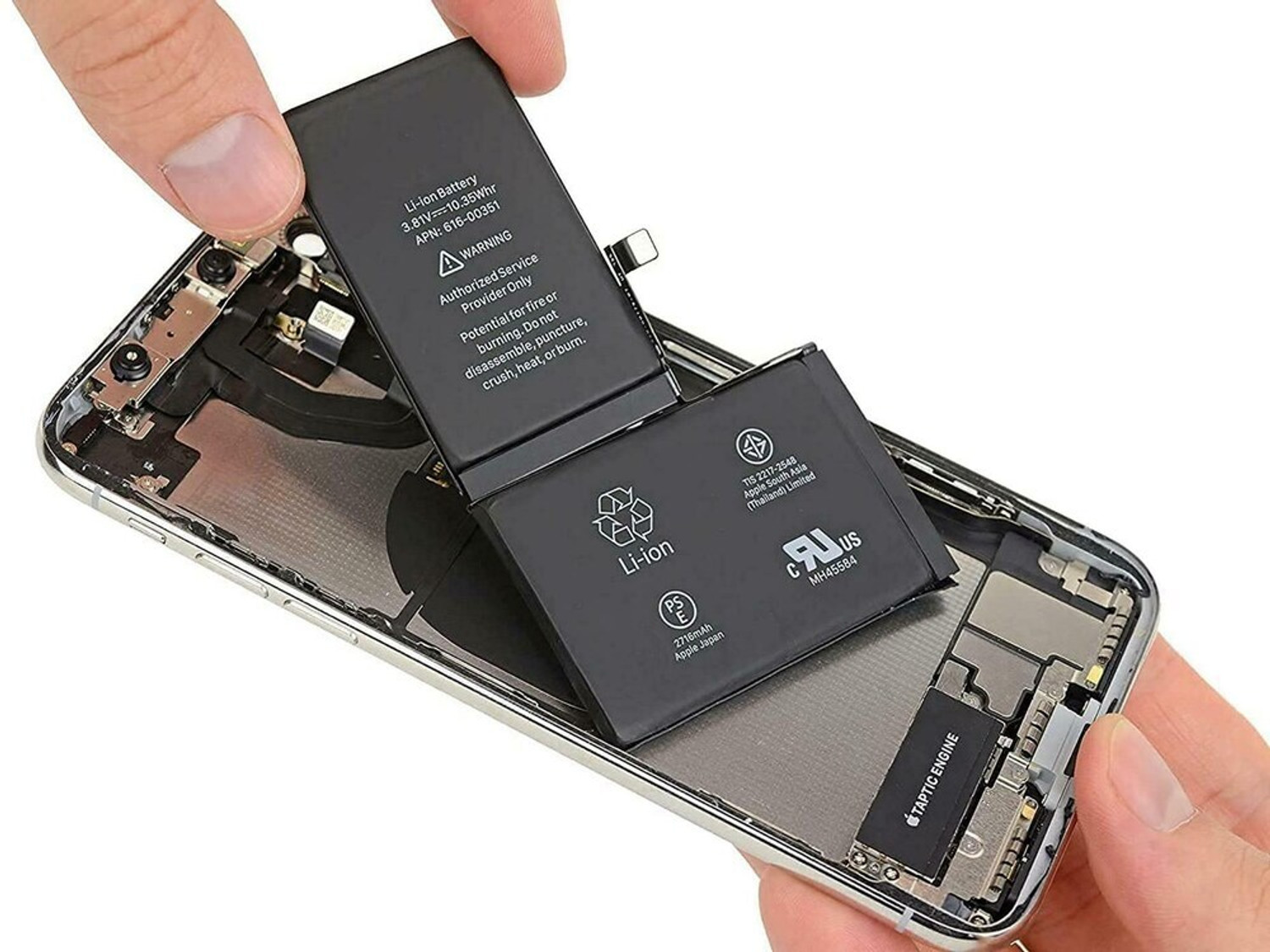 Image of APTIVOS Mobile Battery For Apple iPhone X (2716 mAh)
