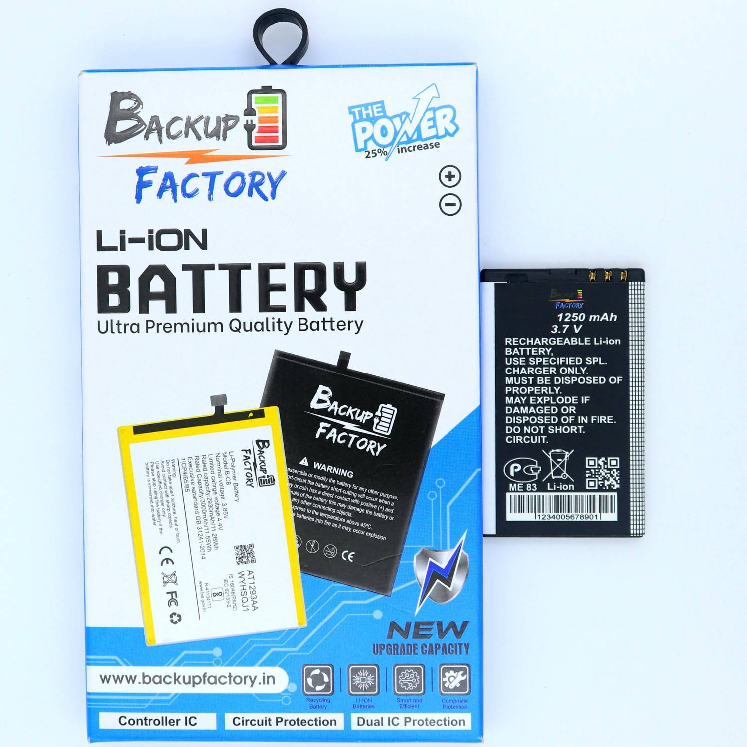 Batterie Standard 860 mAh Lithium-Ion d'Origine BL-4U pour Nokia 5730 XpressMusic -Univers Gsm Batterie Standard 860 mAh Lithium-Ion d'Origine BL-4U pour Nokia 5730 XpressMusic -Univers Gsm