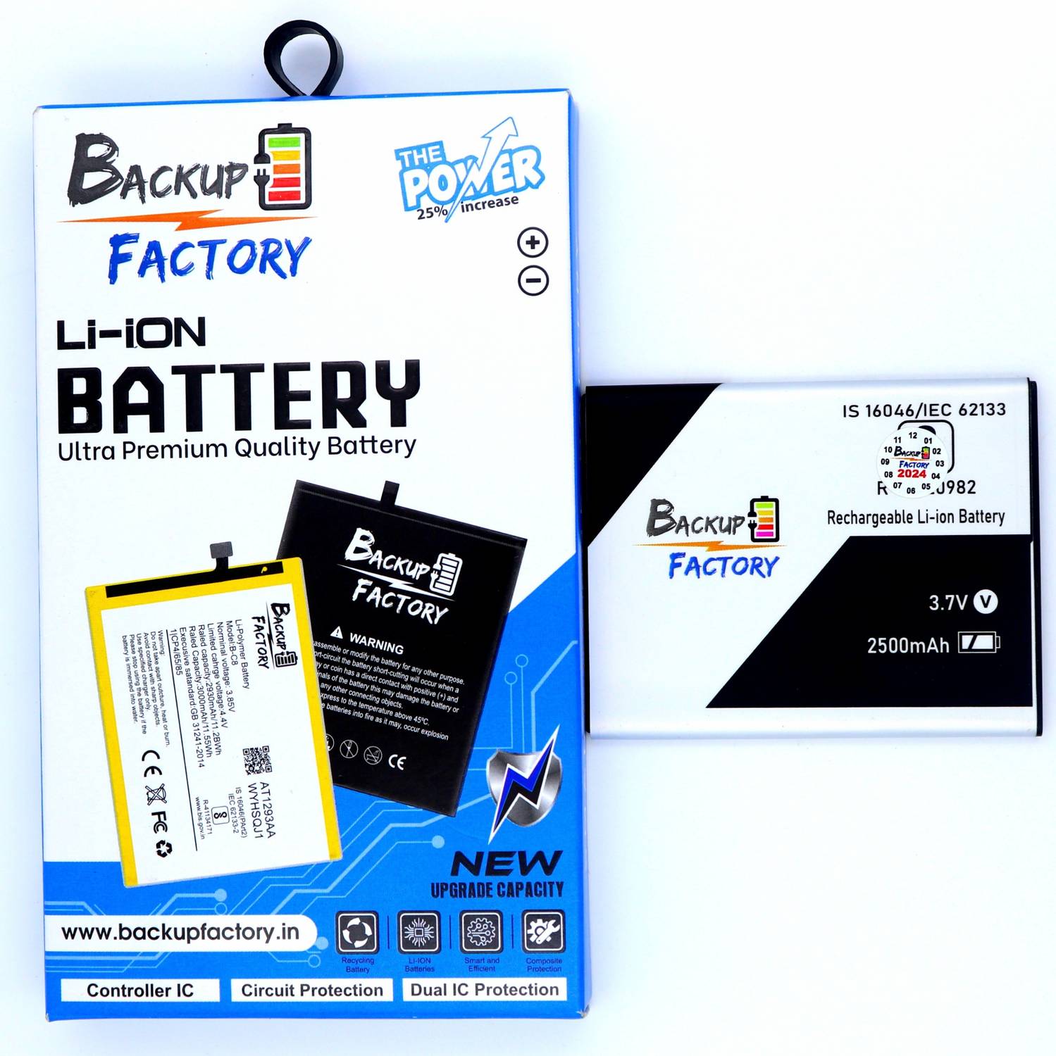 Backup Factory Mobile Battery For Lava Z60