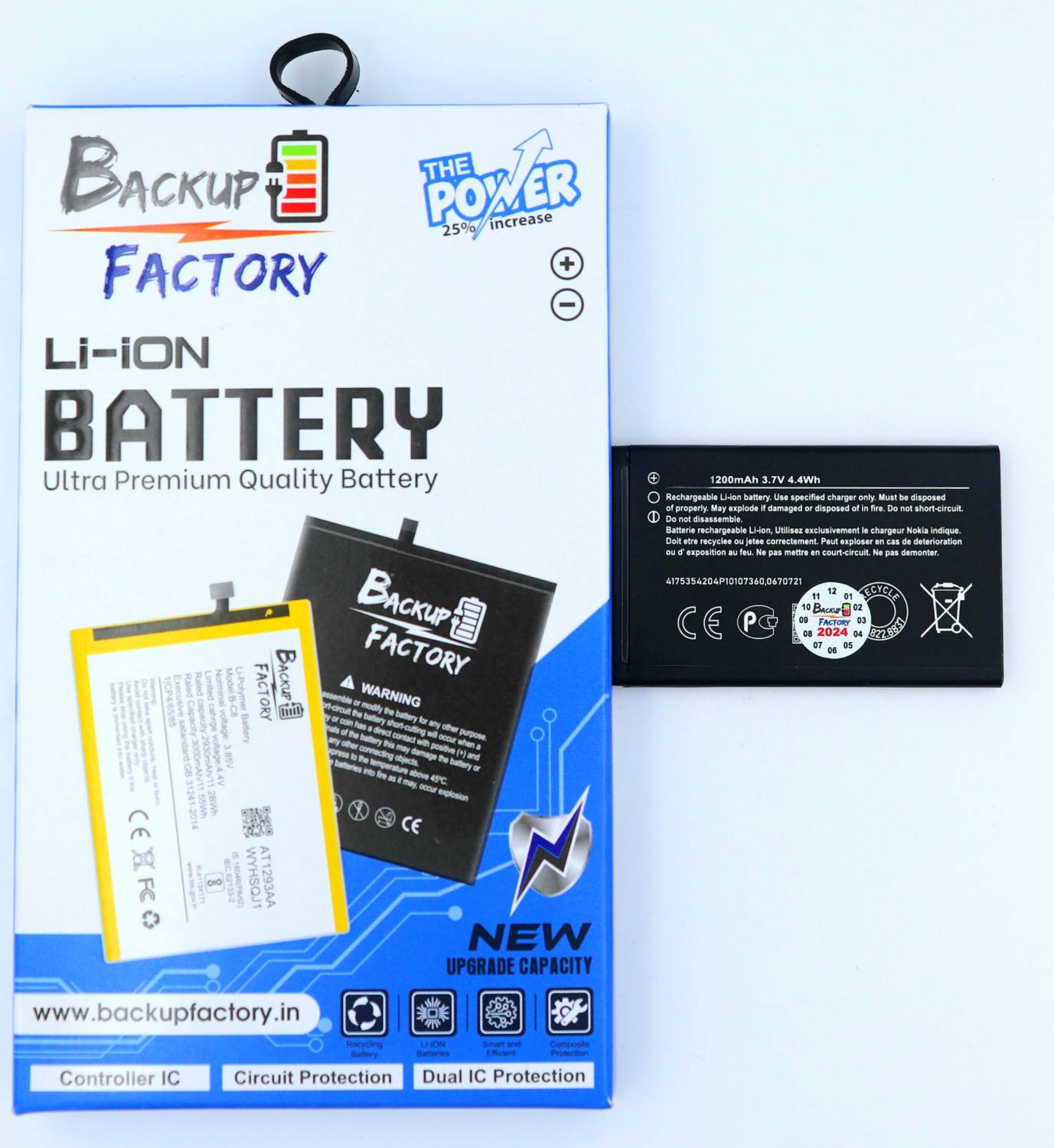 Backup Factory Mobile Battery For Nokia 5310 (2020) , TA-1230 , TA-1212