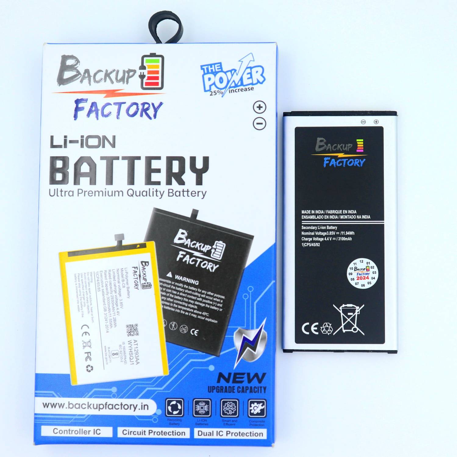 Backup Factory Mobile Battery For Samsung Galaxy J5 (2016) , SM-J510F, SM-J510G, SM-J510FN, SM-J510Y