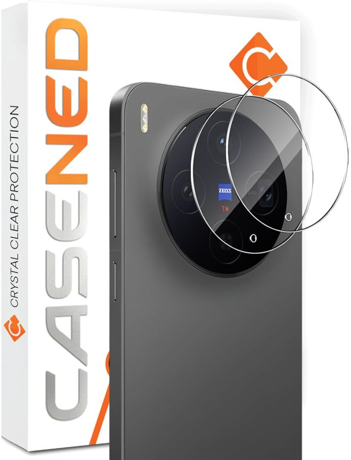 Image of CASENED Back Camera Lens Ring Guard Protector for Vivo X300