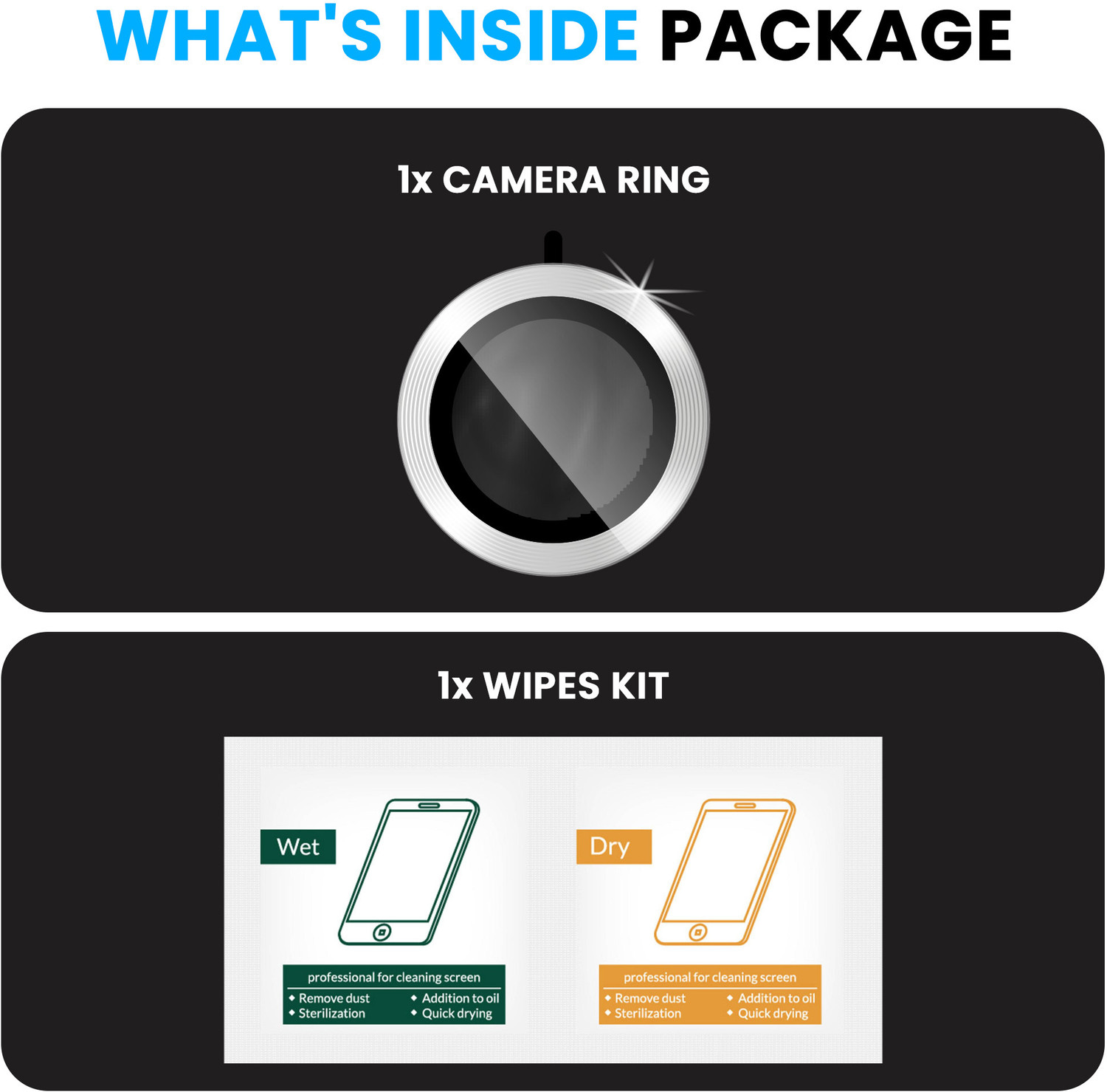 Image of ArmourPro Back Camera Lens Ring Guard Protector for Vivo X200T 5G, Vivo X200T, Silver Alloy Camera Rings