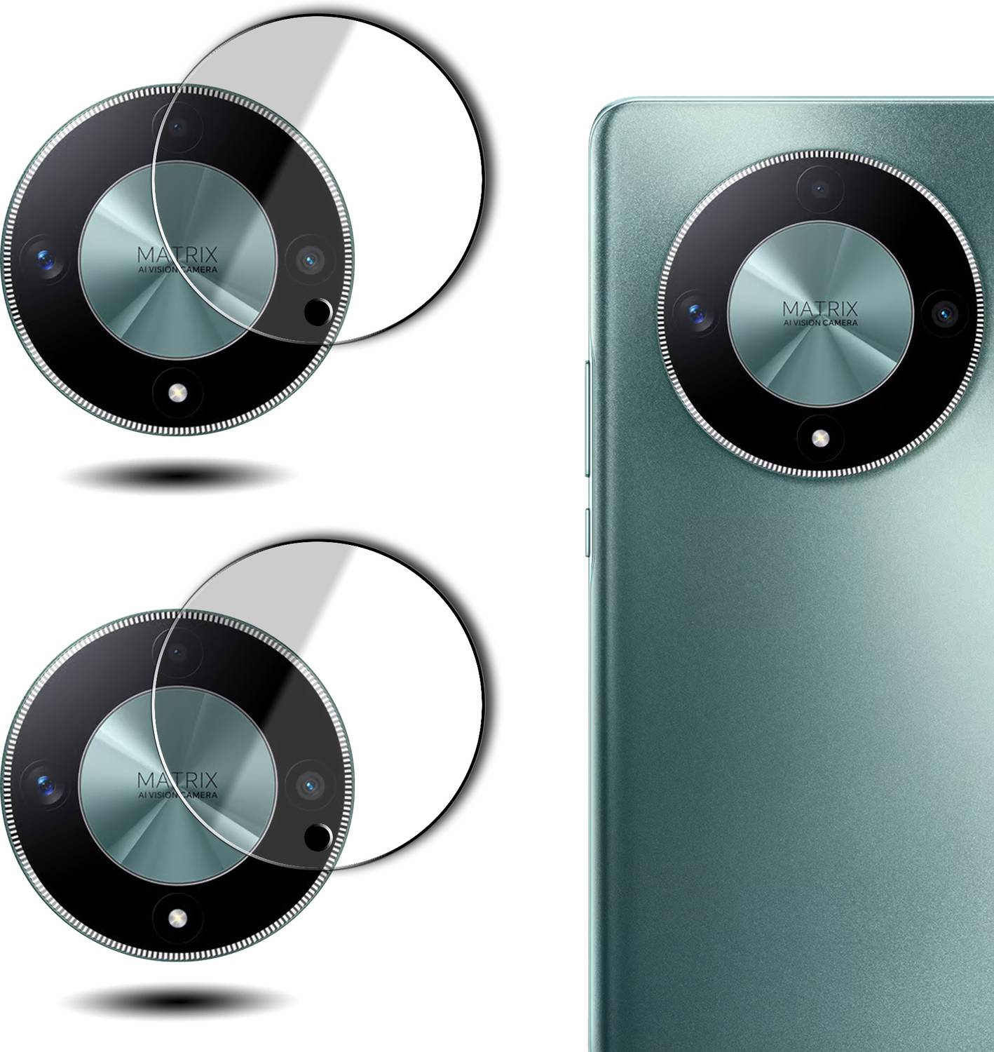 ASTARD Back Camera Lens Glass Protector for Honor X9b