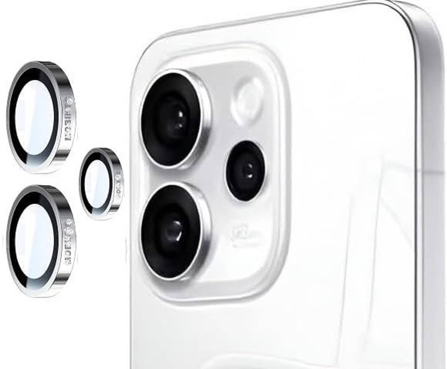 MOBIGENIX Back Camera Lens Ring Guard Protector for Oppo Reno 15 5G, Oppo Reno 15