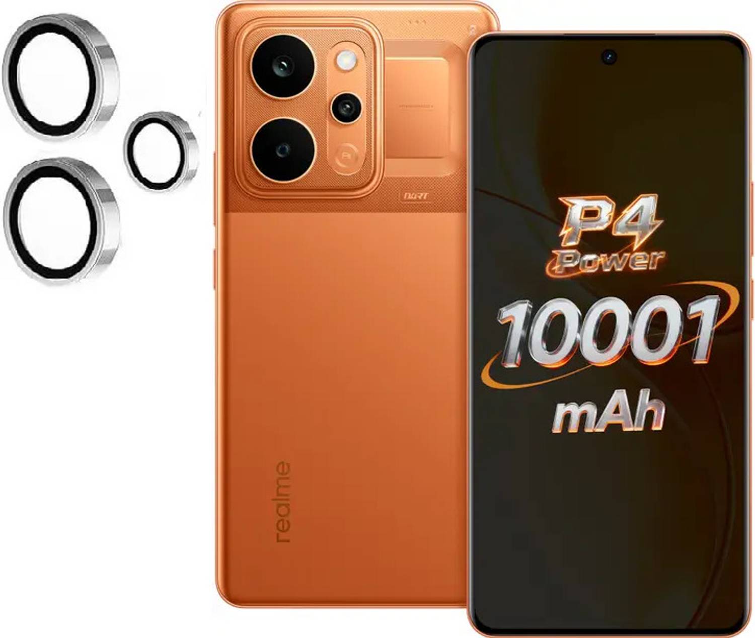 VALKAR Back Camera Lens Ring Guard Protector for realme P4 Power 5G