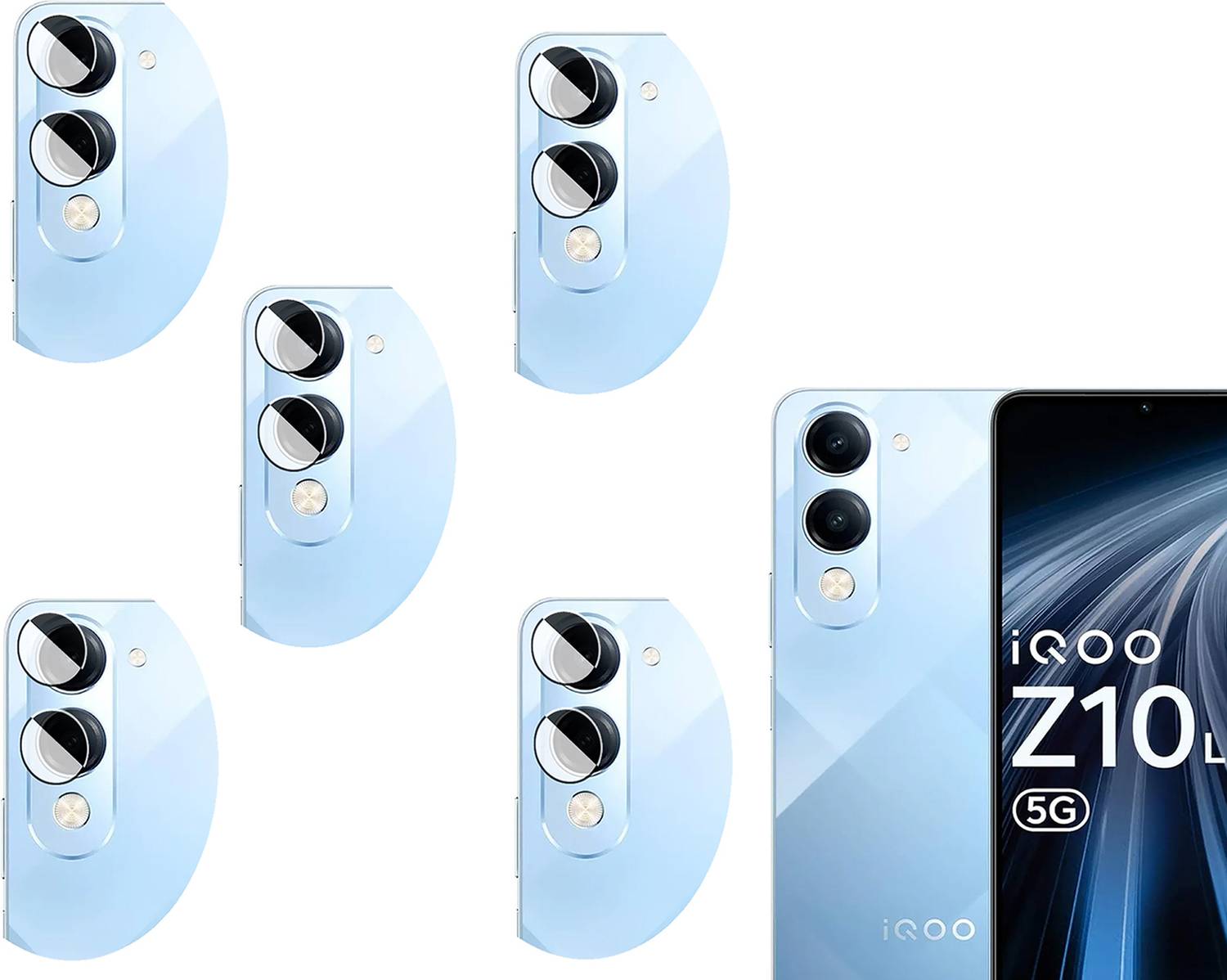 HIDEOUS Back Camera Lens Glass Protector for IQOO Z10 LITE