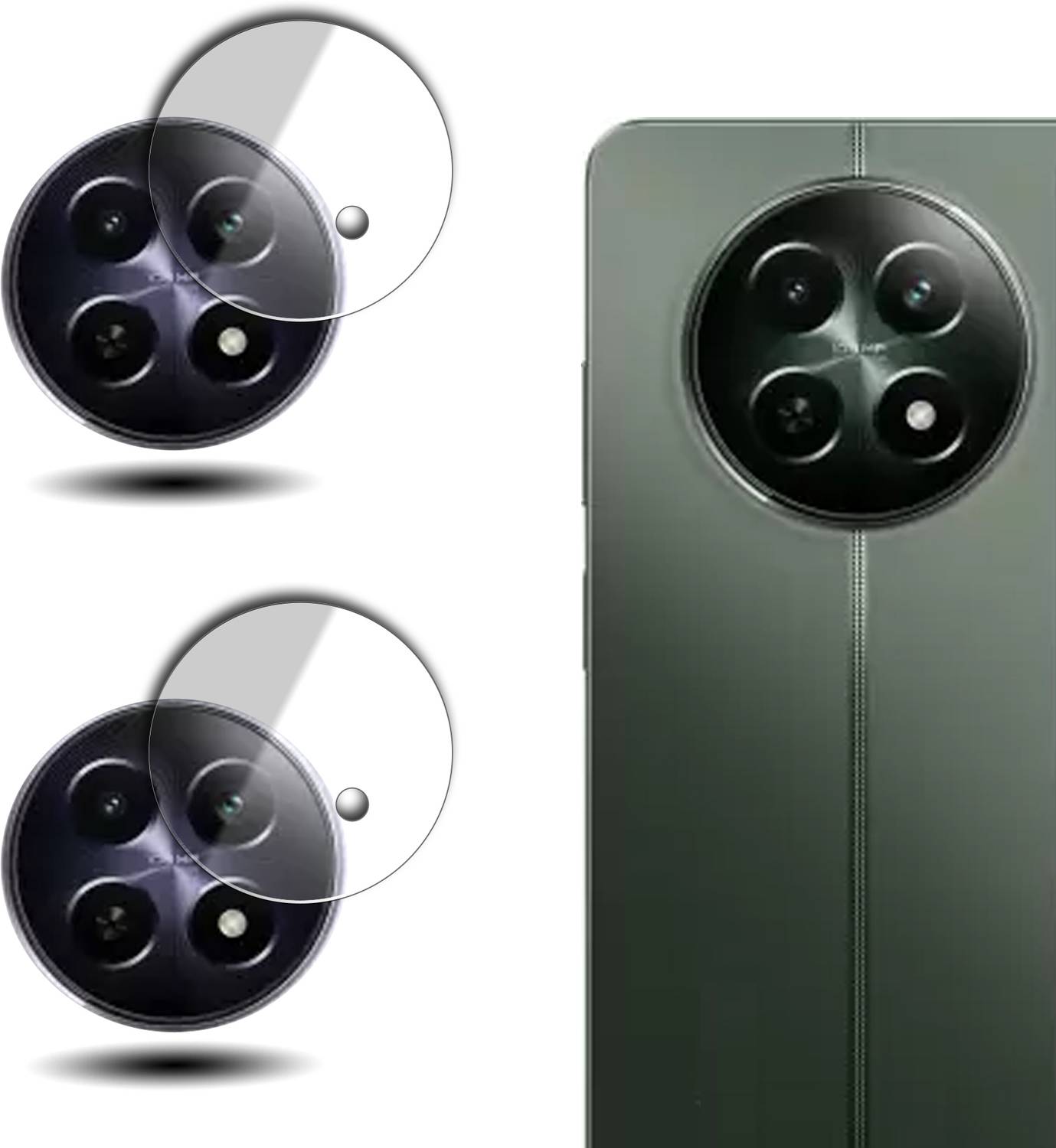 A-star Back Camera Lens Glass Protector for _Realme 12 5G
