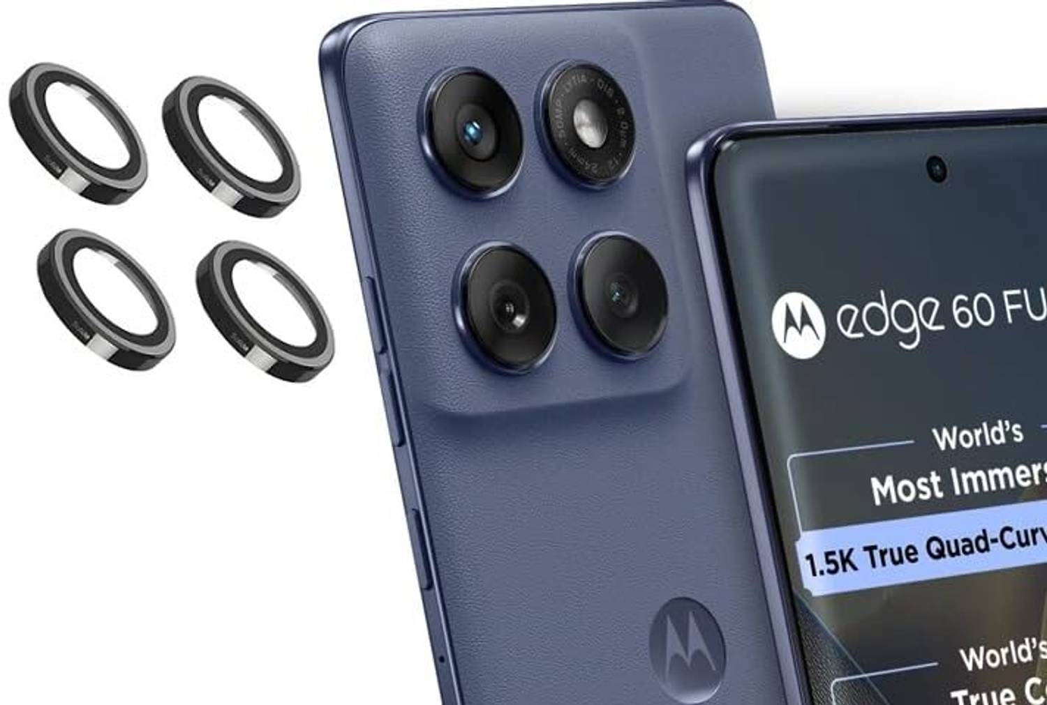 O2MG Camera Lens Protector for MOTOROLA Edge 60 Fusion 5G, MOTOROLA Edge 60 Fusion 5G