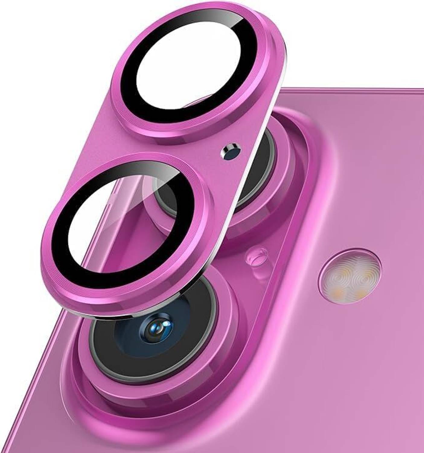 Any phone Back Camera Lens Glass Protector for iPhone 16 /iPhone 16 Plus Camera Lens Protector Bling, 9H Tempered Glass